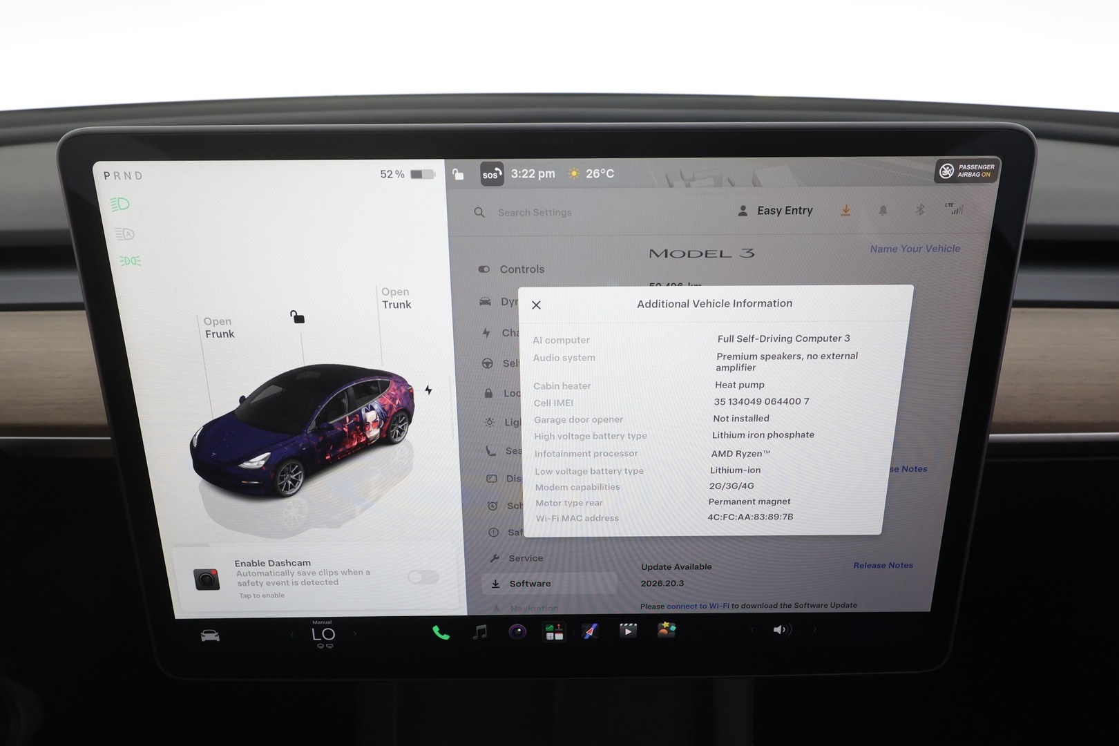 Tesla Model 3 2023 RWD - | ILP | Lasikatto | ACC | Matrix-LED | P.Kamera | Muistipenkki | Premium Speakers | Navi | Kaistavahti | Keyless |