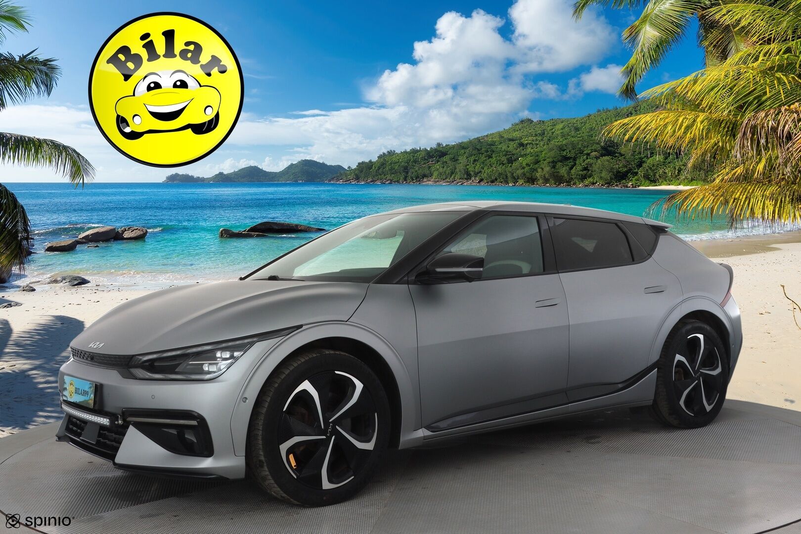 KIA EV6 2022 GT-Line AWD 77 kWh 325 hv - | HUD | ILP | ACC | Meridian | Ilmastoitu Muistipenkki | 360 | Lasikattoluukku | LED | Navi | Kaistavahti | Katveavustin | Keyless | Kahdet renkaat | Merkkihuollot |