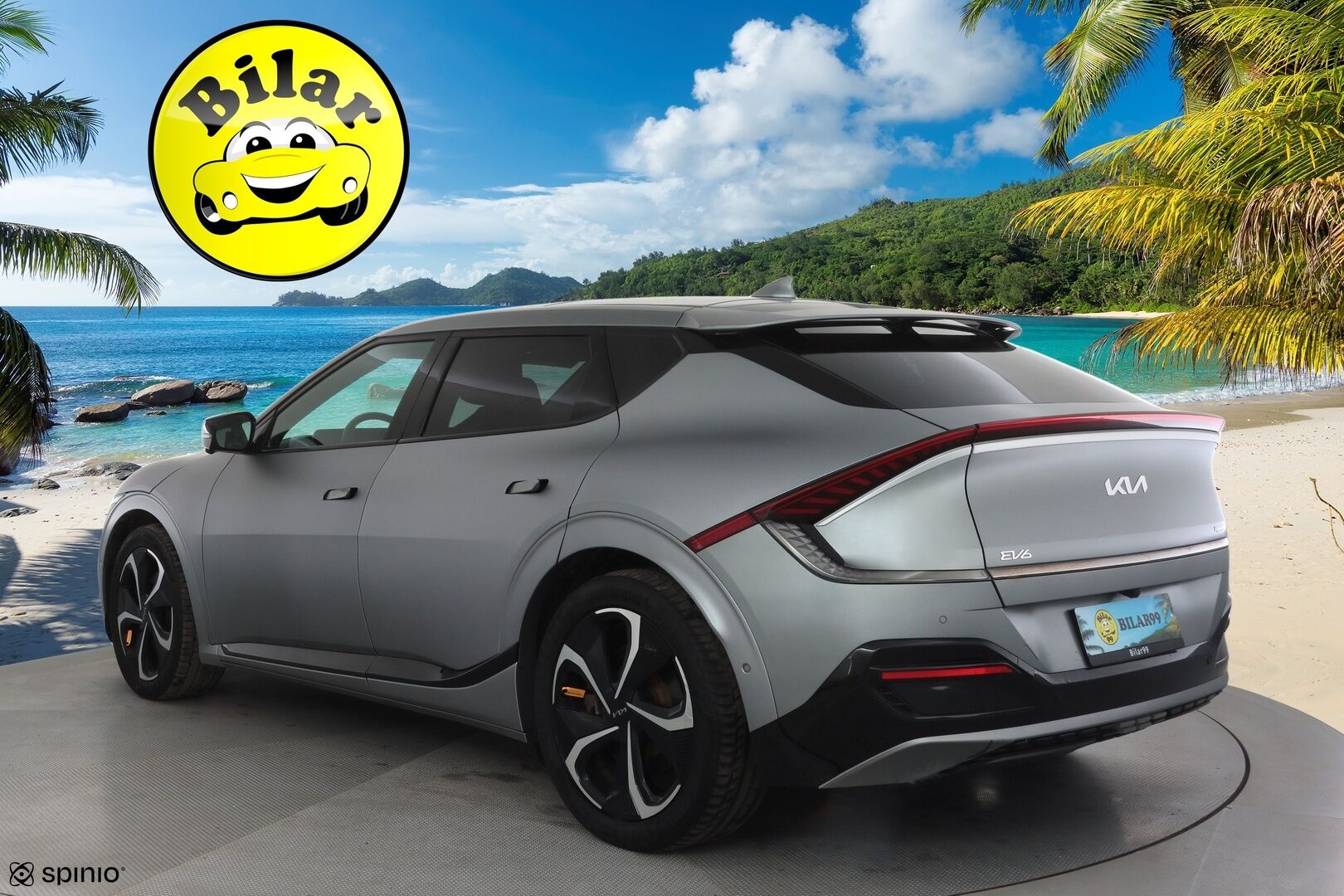 KIA EV6 2022 GT-Line AWD 77 kWh 325 hv - | HUD | ILP | ACC | Meridian | Ilmastoitu Muistipenkki | 360 | Lasikattoluukku | LED | Navi | Kaistavahti | Katveavustin | Keyless | Kahdet renkaat | Merkkihuollot |