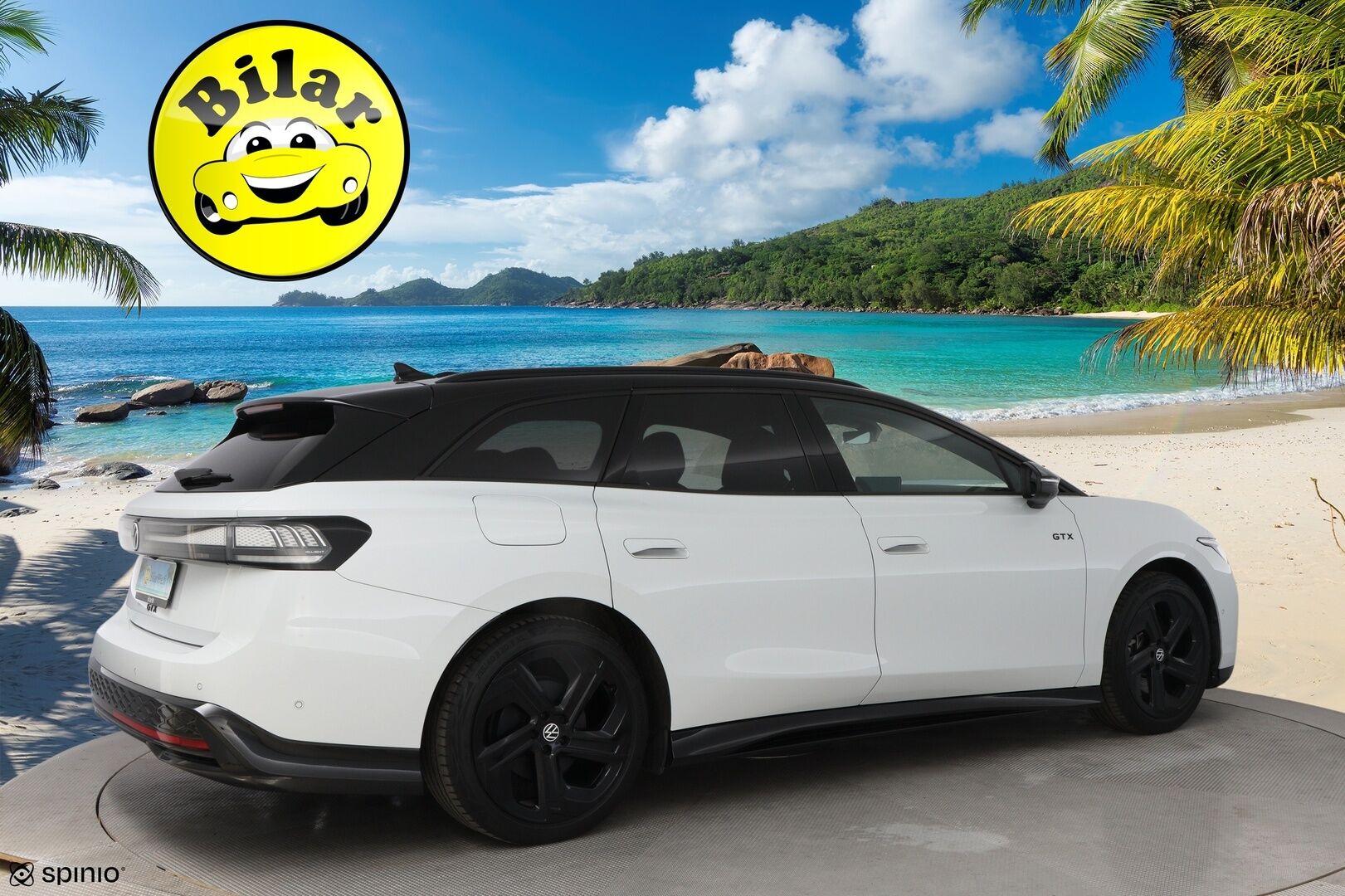Volkswagen ID.7 2024 Tourer GTX 4MOTION 250 kW Akku 86 kWh - Lämpöpumppu | Vetokoukku | ACC | iQ Matrix LED | HUD | 360-Kamera   | Ratinlämmitys | KeylessGo | Travel Assist | 2x Renkaat Aluvantein!