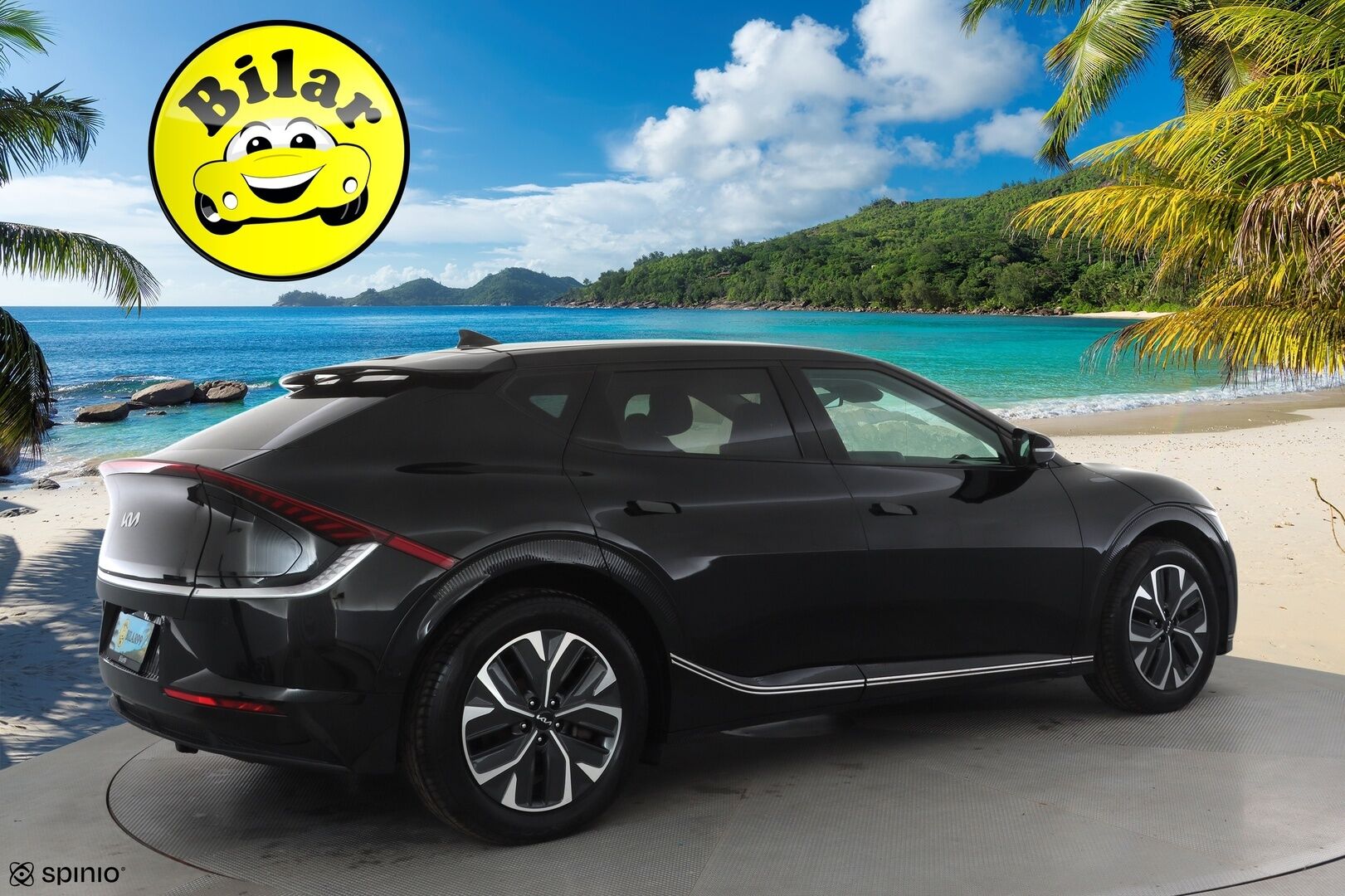 KIA EV6 2023 AWD 77 kWh 325 hv - | ACC | ILP | Koukku | Ilmastoidut nahat | Muistipenkki | 360° | HDA | Ambient | Keyless | Sähk. takaluukku | 2x renkaat aluin | ALV | 