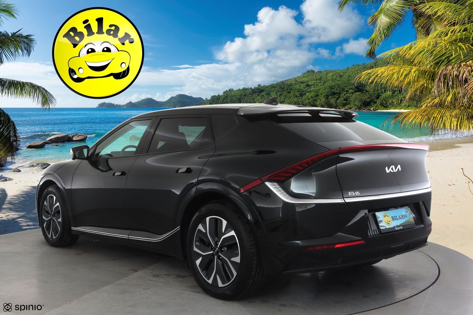 KIA EV6 2023 AWD 77 kWh 325 hv - | ACC | ILP | Koukku | Ilmastoidut nahat | Muistipenkki | 360° | HDA | Ambient | Keyless | Sähk. takaluukku | 2x renkaat aluin | ALV | 