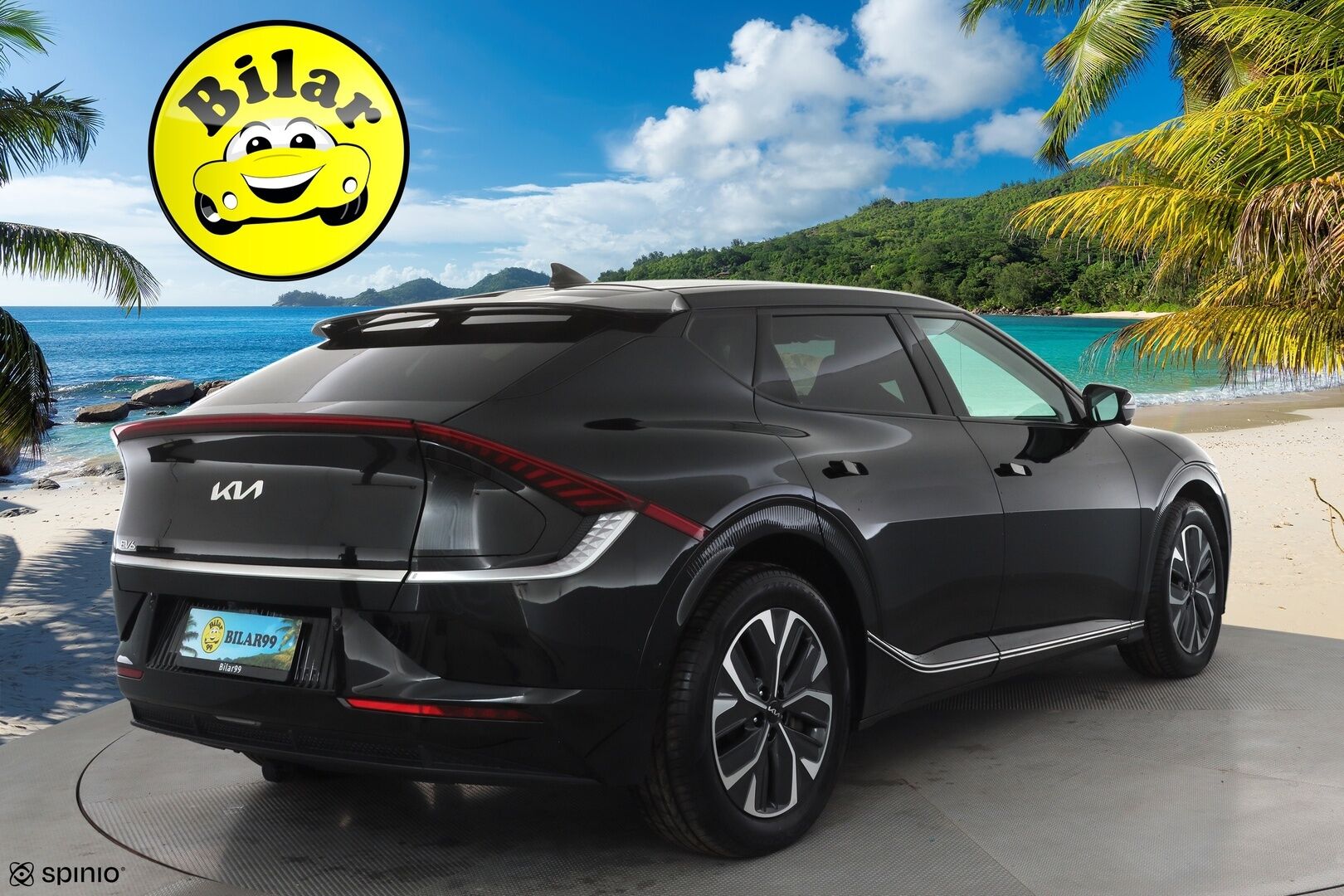 KIA EV6 2023 AWD 77 kWh 325 hv - | ACC | ILP | Koukku | Ilmastoidut nahat | Muistipenkki | 360° | HDA | Ambient | Keyless | Sähk. takaluukku | 2x renkaat aluin | ALV | 