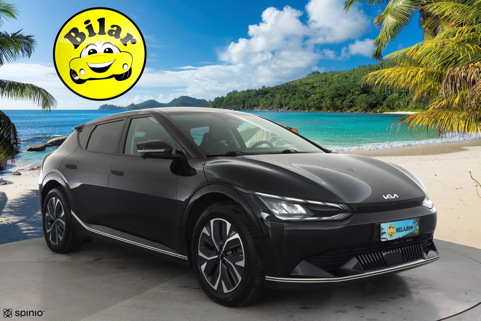 KIA EV6 2023 AWD 77 kWh 325 hv - | ACC | ILP | Koukku | Ilmastoidut nahat | Muistipenkki | 360° | HDA | Ambient | Keyless | Sähk. takaluukku | 2x renkaat aluin | ALV | 