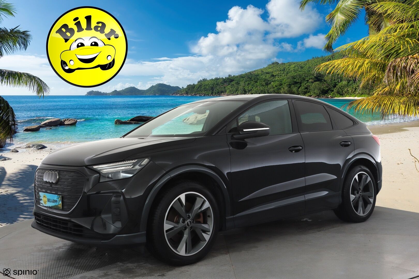 AUDI Q4 E-TRON 2024 50 e-tron quattro Sportback - | ILP | Koukku | ACC | Matrix-LED | P.Kamera | Sporttipenkit | Kaistavahti | 2x Latauskaapelit | Kahdet renkaat | Merkkihuollot |