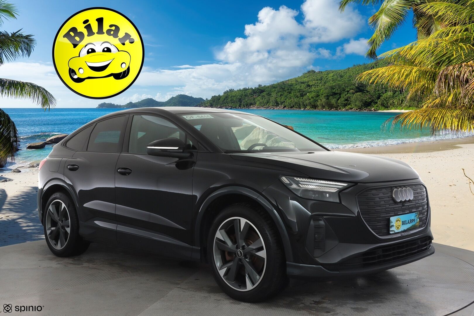 AUDI Q4 E-TRON 2024 50 e-tron quattro Sportback - | ILP | Koukku | ACC | Matrix-LED | P.Kamera | Sporttipenkit | Kaistavahti | 2x Latauskaapelit | Kahdet renkaat | Merkkihuollot |