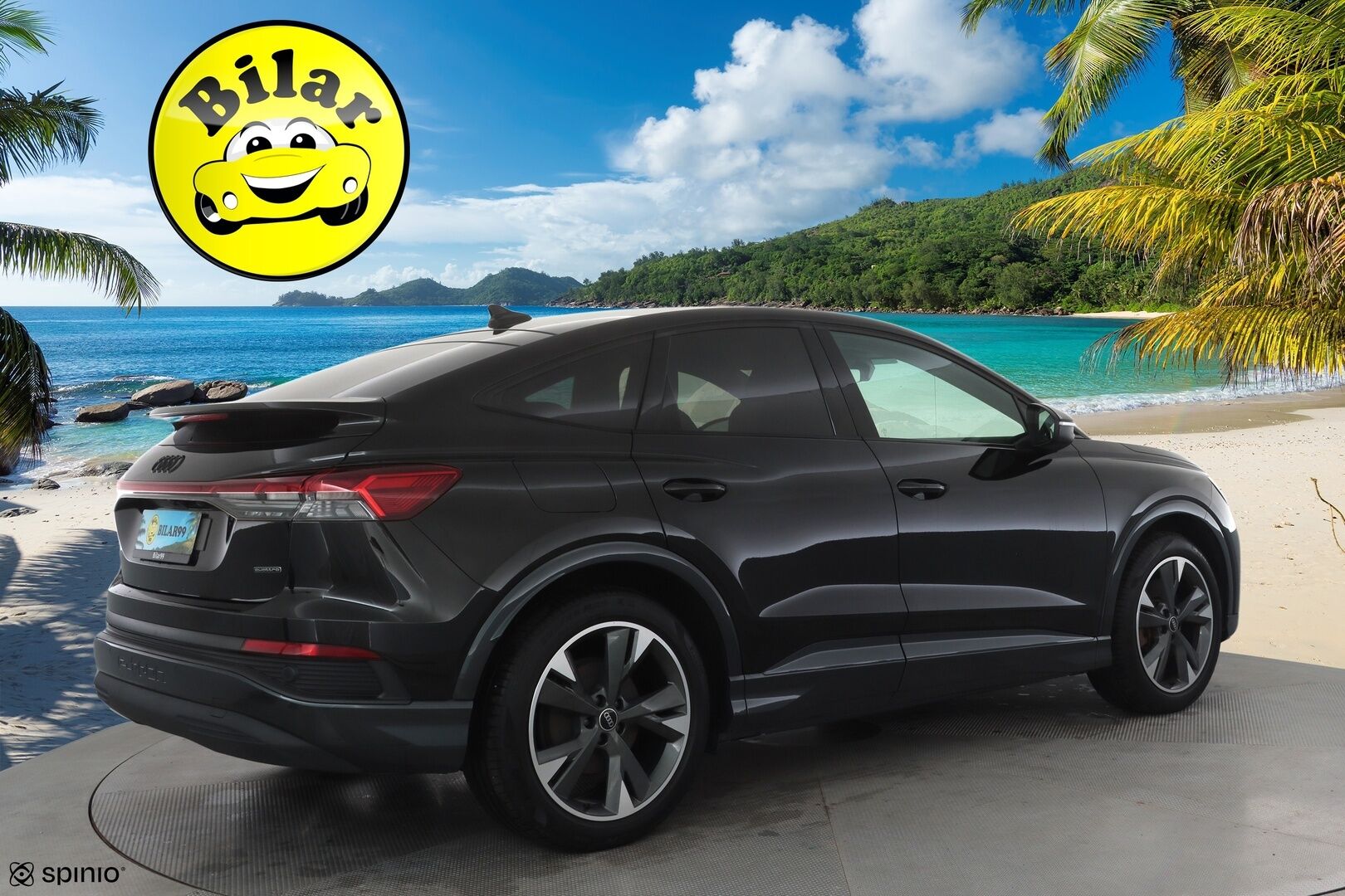 AUDI Q4 E-TRON 2024 50 e-tron quattro Sportback - | ILP | Koukku | ACC | Matrix-LED | P.Kamera | Sporttipenkit | Kaistavahti | 2x Latauskaapelit | Kahdet renkaat | Merkkihuollot |
