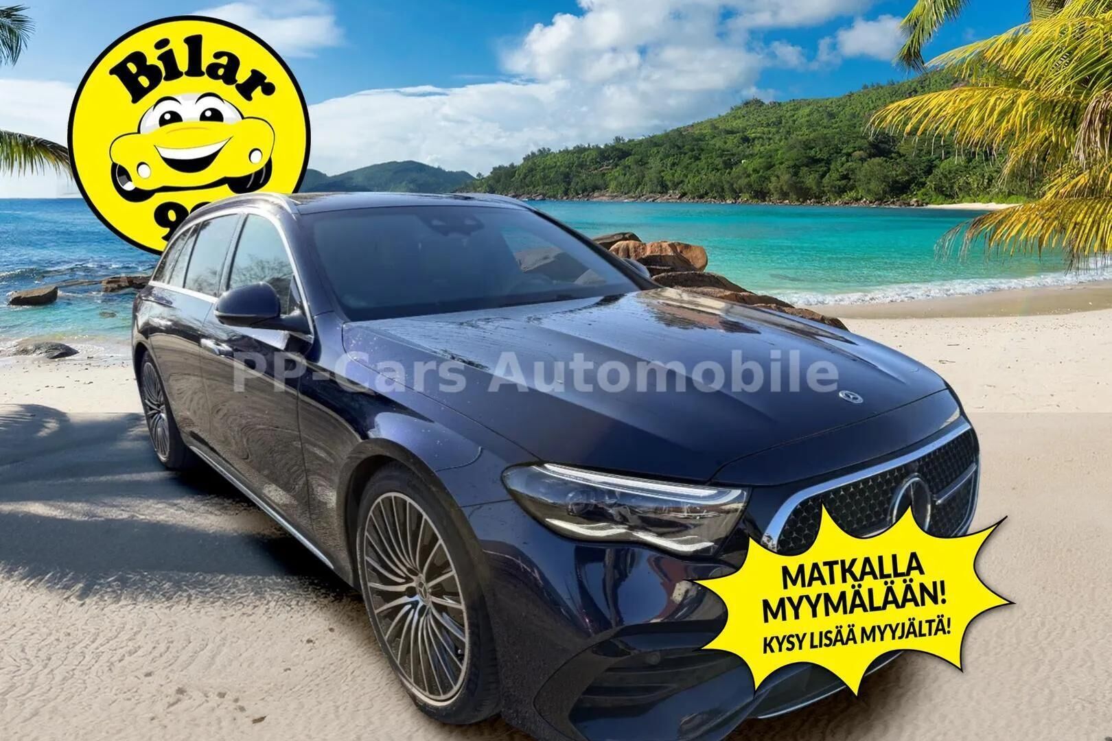 MERCEDES-BENZ E 2025 300 e T A AMG - | Distronic+ | HUD | Digital LED | Panorama | Burmester | Muistipenkit | 360-Kamera | Puolinahat | keyless | Apple&Android | Kahdet Renkaat |