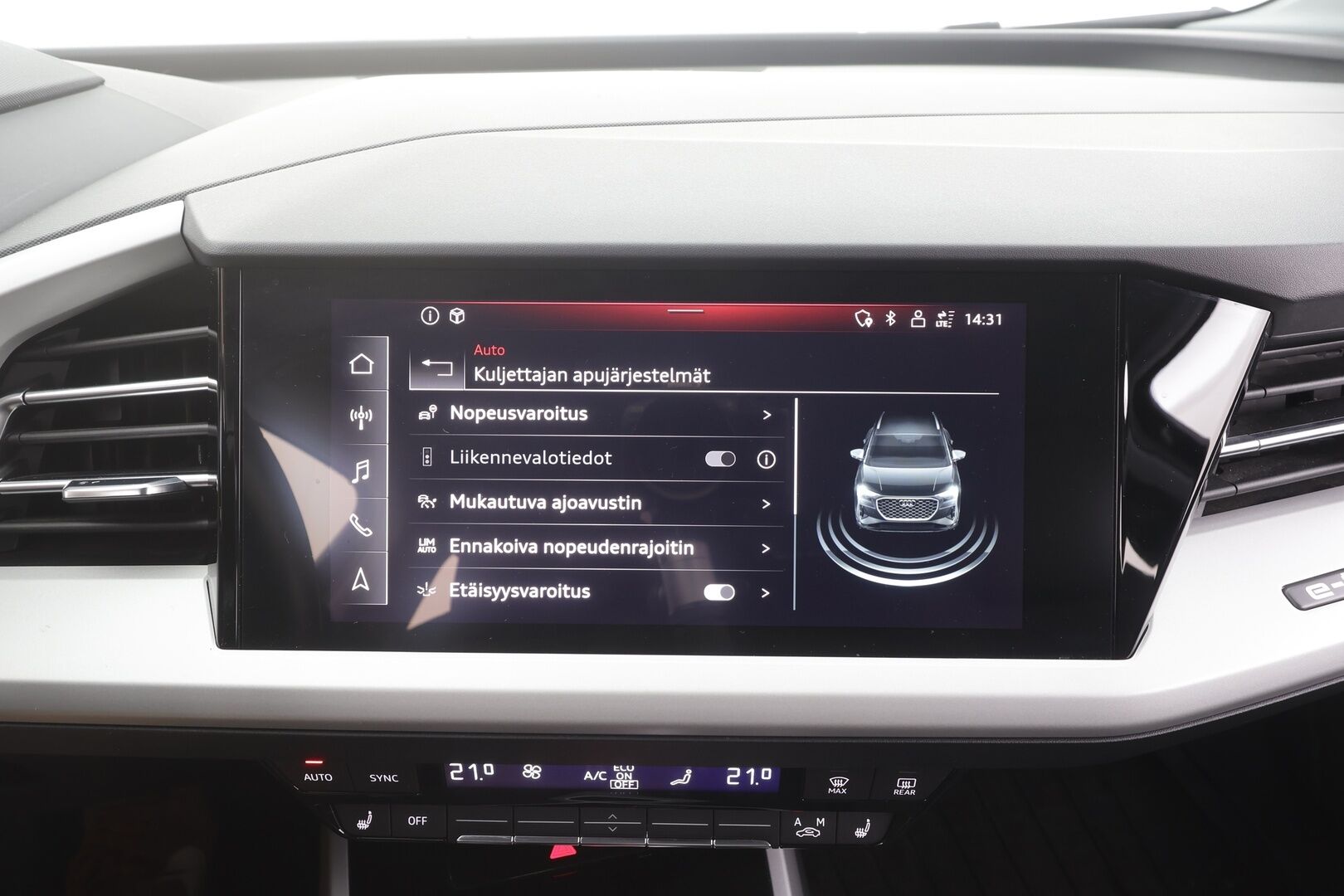 AUDI Q4 E-TRON 2023 50 Quattro Proline - | ACC | ILP | Koukku | Matrix-LED | Sporttipenkit | P.Kamera | Digimittaristo | Apple&Android | Merkkihuollettu | Kahdet Renkaat |