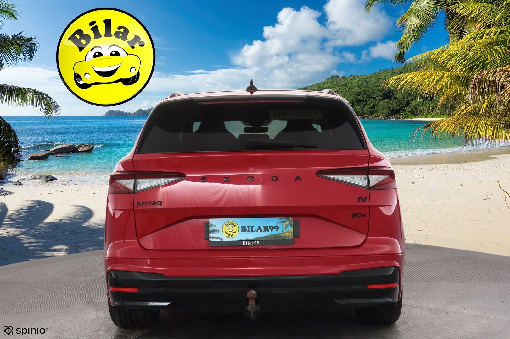 Skoda Enyaq 2022 80x 4x4 SportLine iV - | ACC | ILP | HUD | Koukku | Muistipenkki | Matrix | Crystal Face | Travel Assist | Nahka-alcantara | P.kamera | Keyless | Merkkihuollot | 2x renkaat aluin |