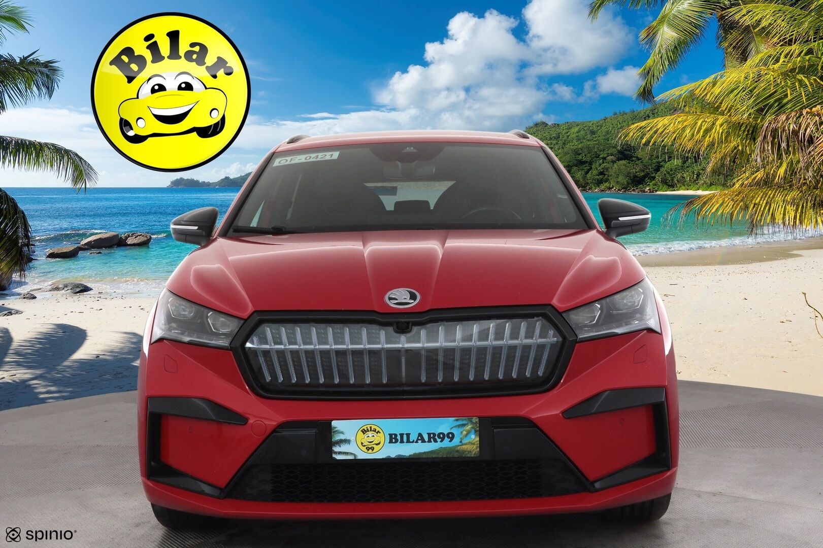Skoda Enyaq 2022 80x 4x4 SportLine iV - | ACC | ILP | HUD | Koukku | Muistipenkki | Matrix | Crystal Face | Travel Assist | Nahka-alcantara | P.kamera | Keyless | Merkkihuollot | 2x renkaat aluin |