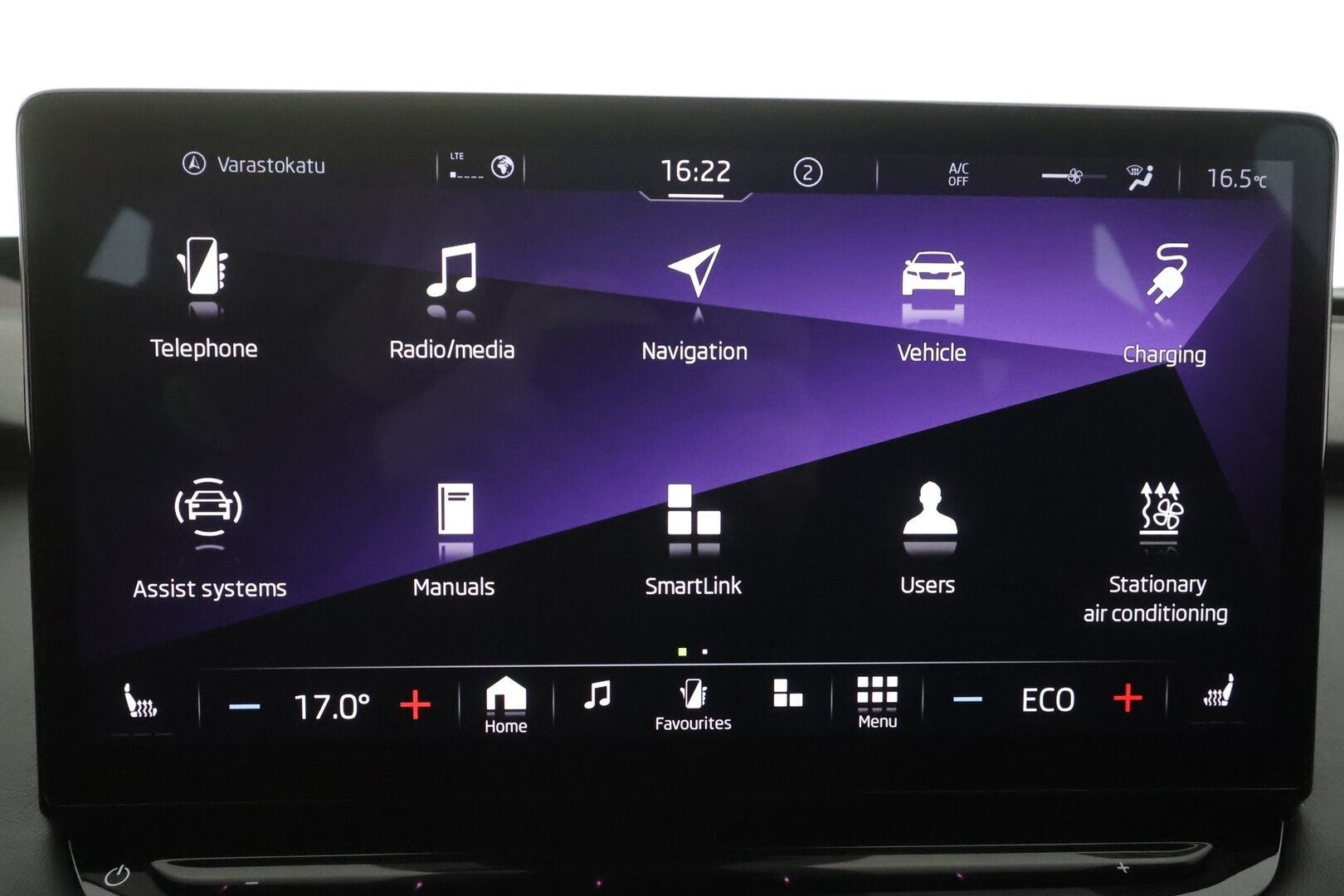 Skoda Enyaq 2022 80x 4x4 SportLine iV - | ACC | ILP | HUD | Koukku | Muistipenkki | Matrix | Crystal Face | Travel Assist | Nahka-alcantara | P.kamera | Keyless | Merkkihuollot | 2x renkaat aluin |