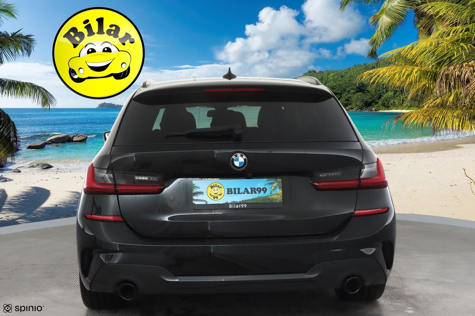 BMW 318 2022 G21 Touring 318i A Business M Sport - Sporttinahat | HiFi | Merkkihuollot | Vakkari | Apple&Android | Peruutuskamera | Digimittari | Shadowline