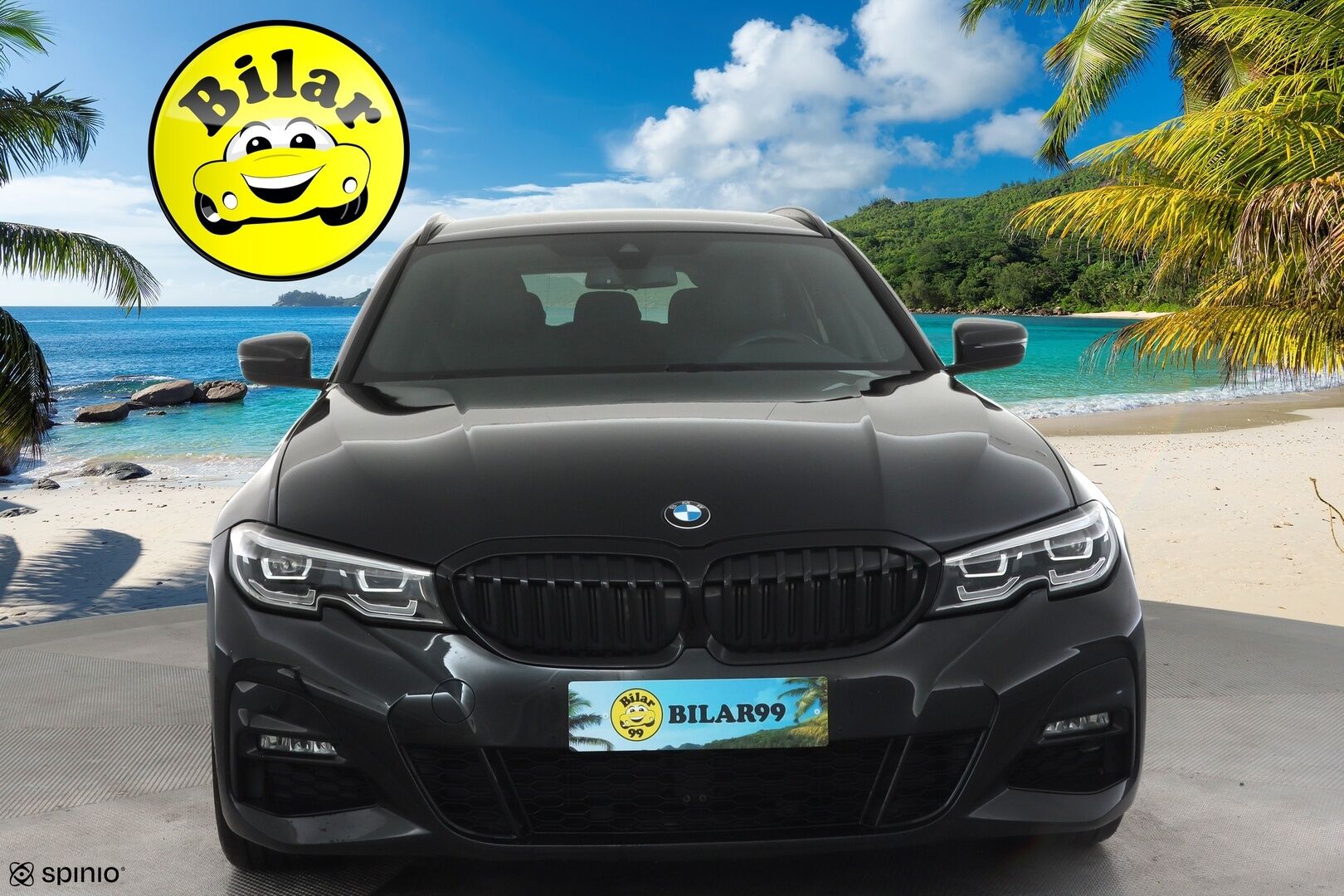 BMW 318 2022 G21 Touring 318i A Business M Sport - Sporttinahat | HiFi | Merkkihuollot | Vakkari | Apple&Android | Peruutuskamera | Digimittari | Shadowline