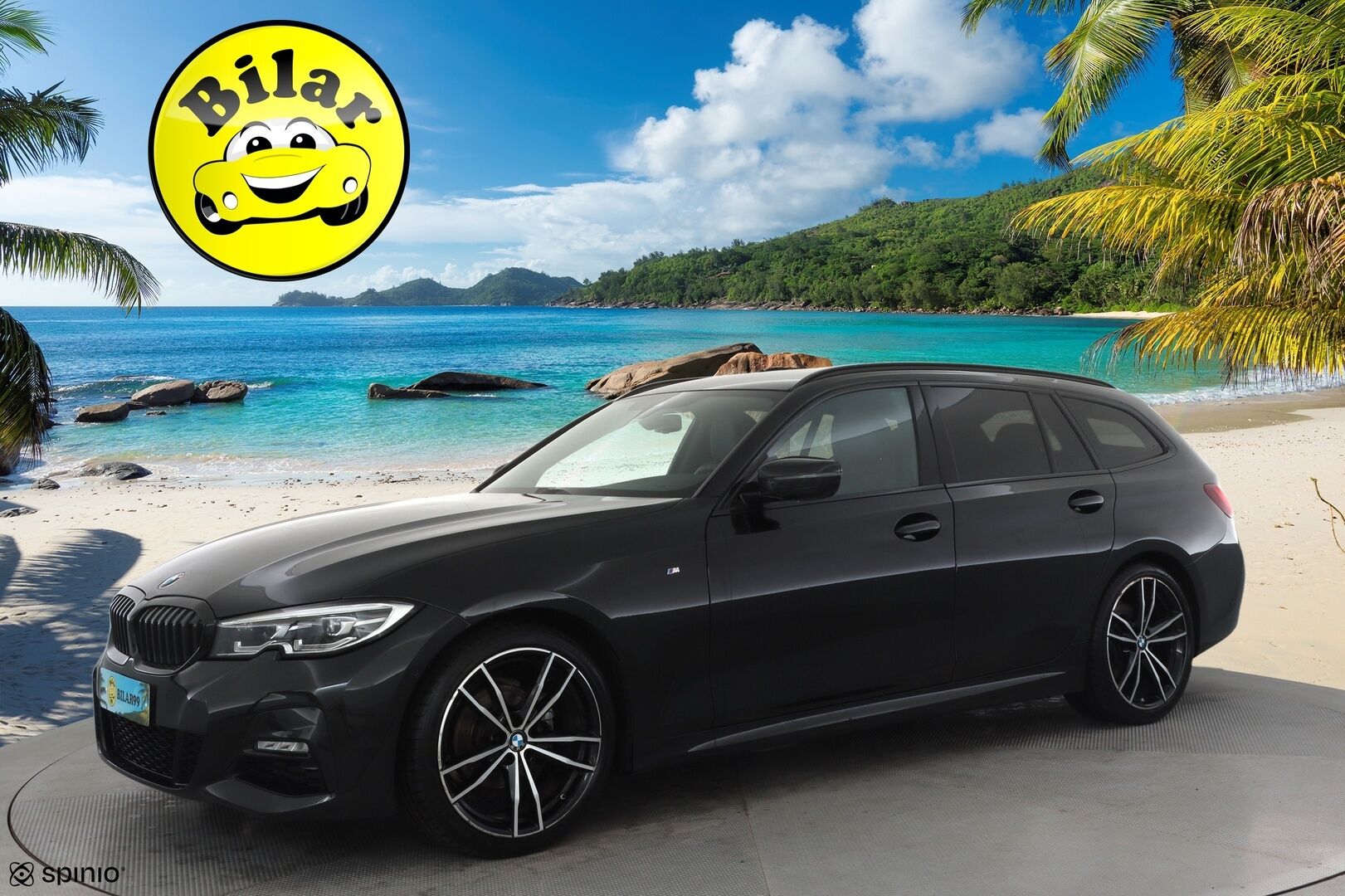 BMW 318 2022 G21 Touring 318i A Business M Sport - Sporttinahat | HiFi | Merkkihuollot | Vakkari | Apple&Android | Peruutuskamera | Digimittari | Shadowline
