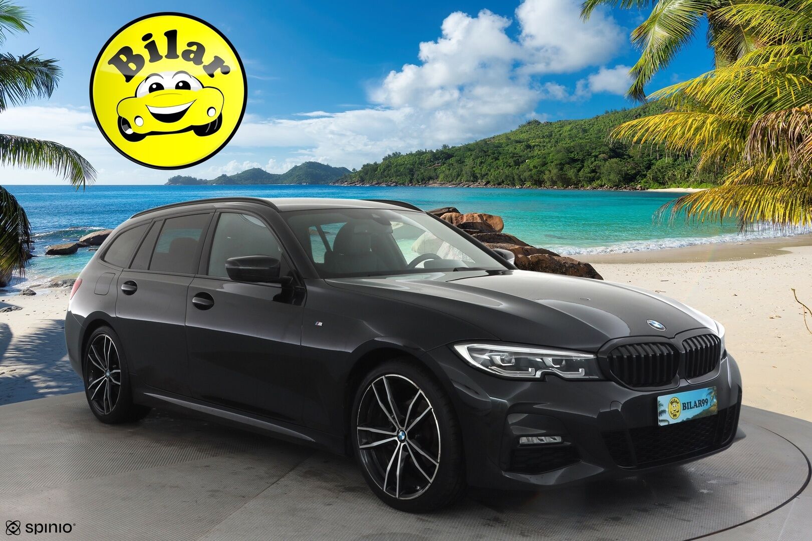 BMW 318 2022 G21 Touring 318i A Business M Sport - Sporttinahat | HiFi | Merkkihuollot | Vakkari | Apple&Android | Peruutuskamera | Digimittari | Shadowline