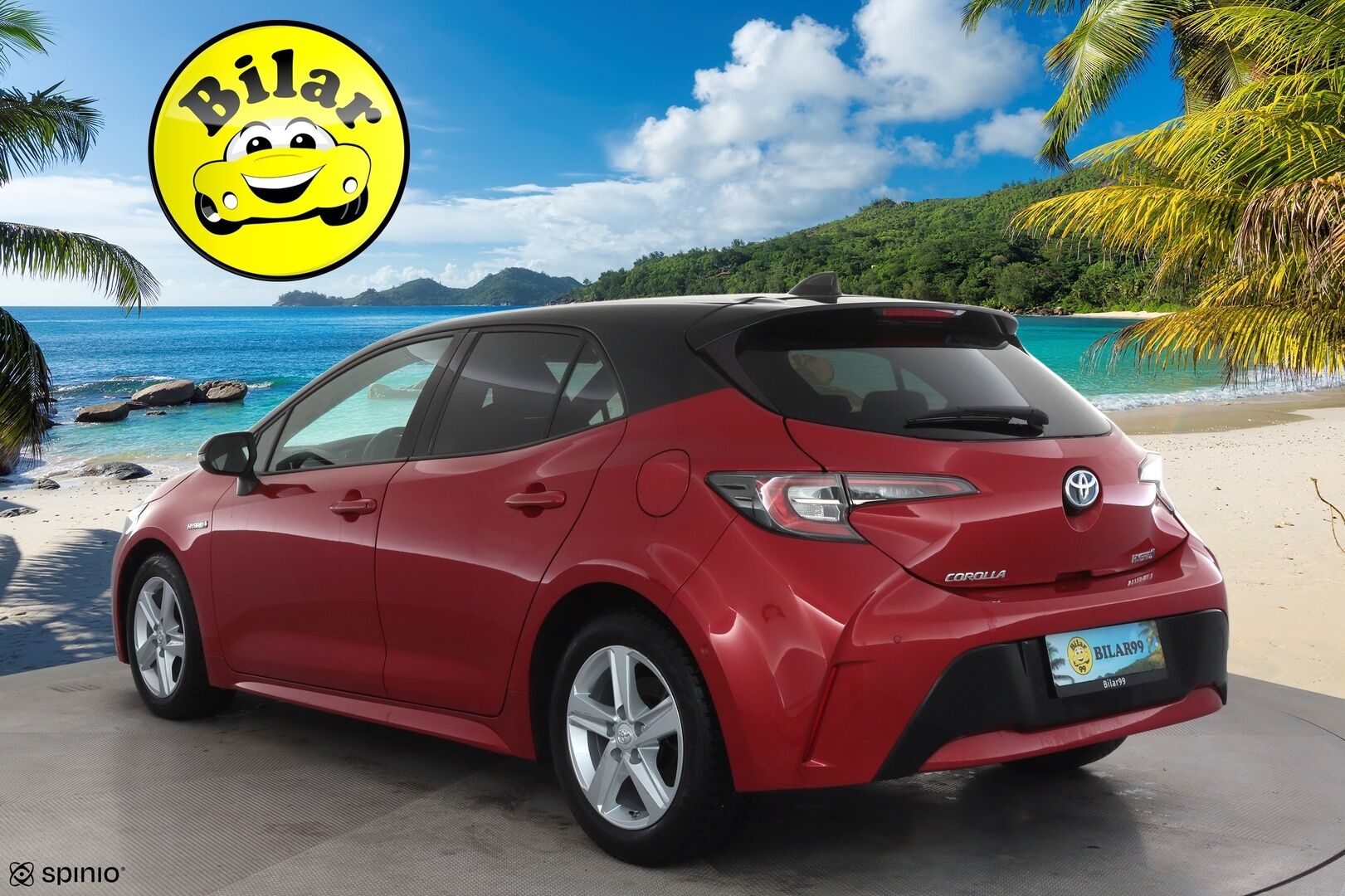 TOYOTA COROLLA 2020 Hatchback 1,8 Hybrid Style - | ACC | LED | P.Kamera | Ratinlämmitys | Digimittaristo | Apple&Android | Kahdet Renkaat |