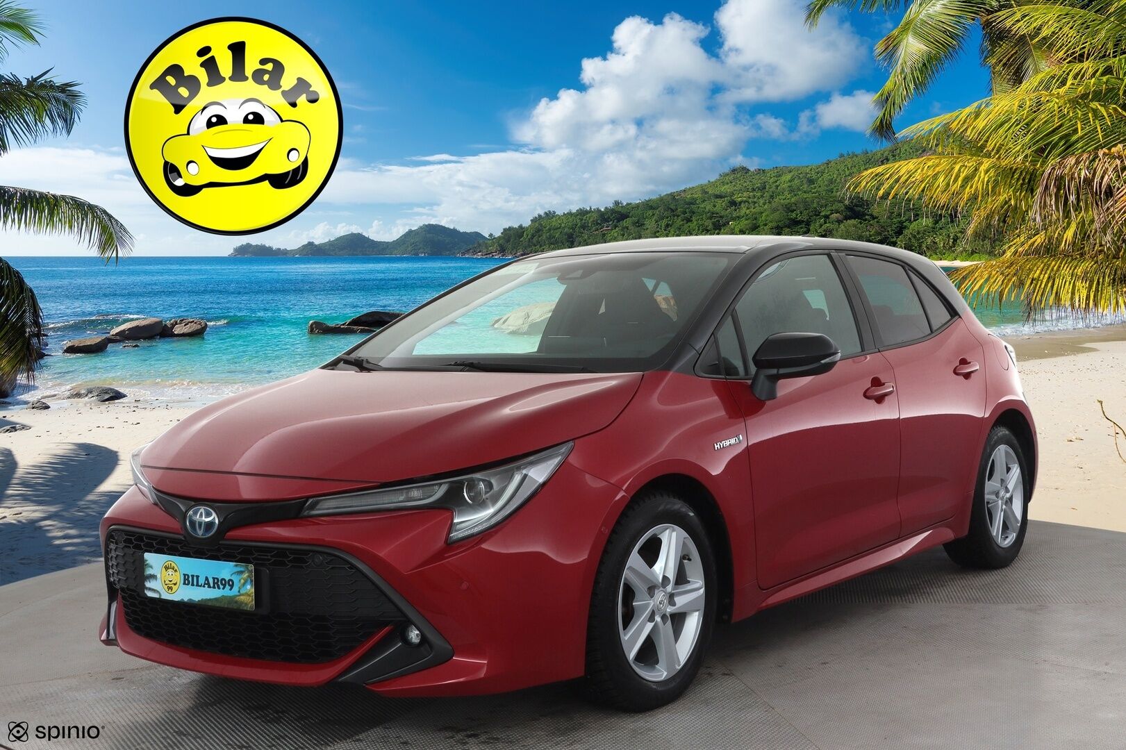 TOYOTA COROLLA 2020 Hatchback 1,8 Hybrid Style - | ACC | LED | P.Kamera | Ratinlämmitys | Digimittaristo | Apple&Android | Kahdet Renkaat |