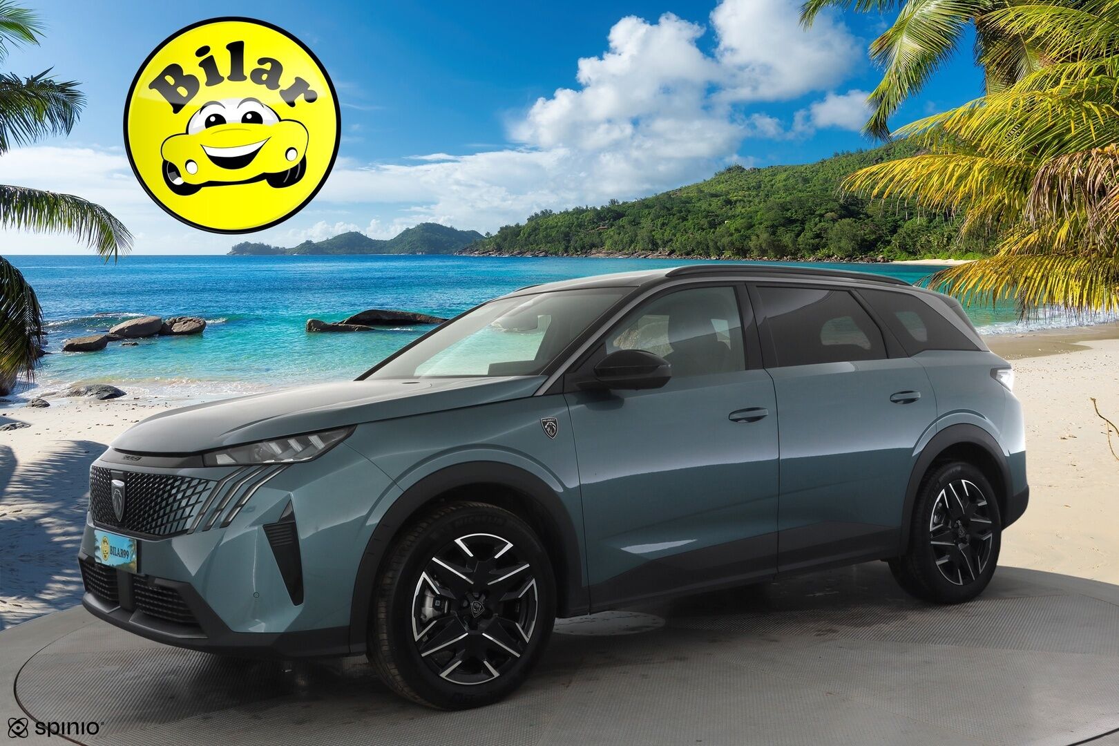 PEUGEOT 5008 2025 GT Hybrid 145 Automaatti 7p - | ACC | LED | 360-Kamera | Puolinahat | Widescreen | Keyless | Apple&Android | Kahdet Renkaat | Merkkihuollettu |