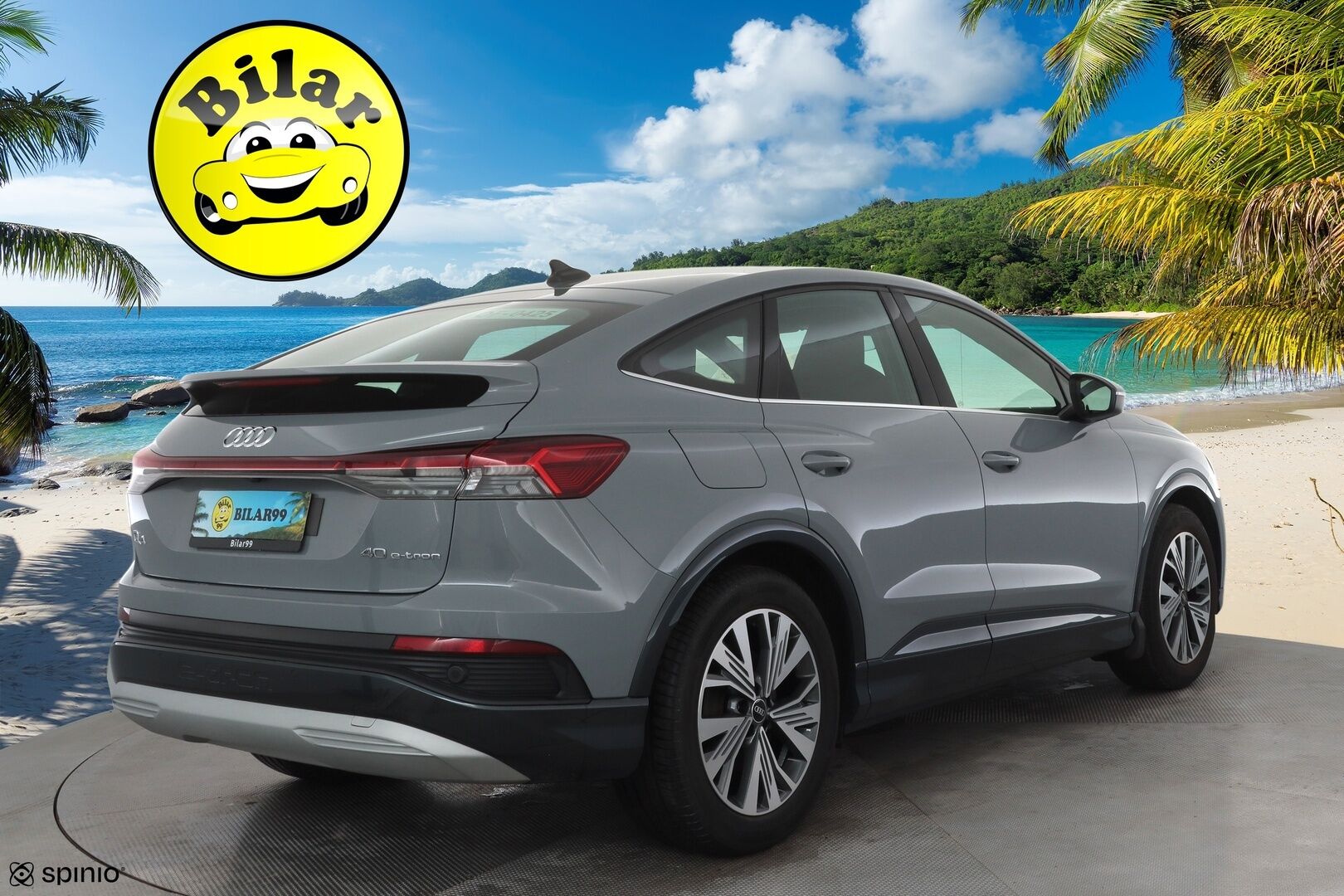 AUDI Q4 E-TRON 2022 40 e-tron Sportback - | ACC | ILP | Koukku | Matrix-LED | Muistipenkki | P.Kamera | Sporttipenkit | Apple&Android | Merkkihuollettu | kahdet Renkaat |