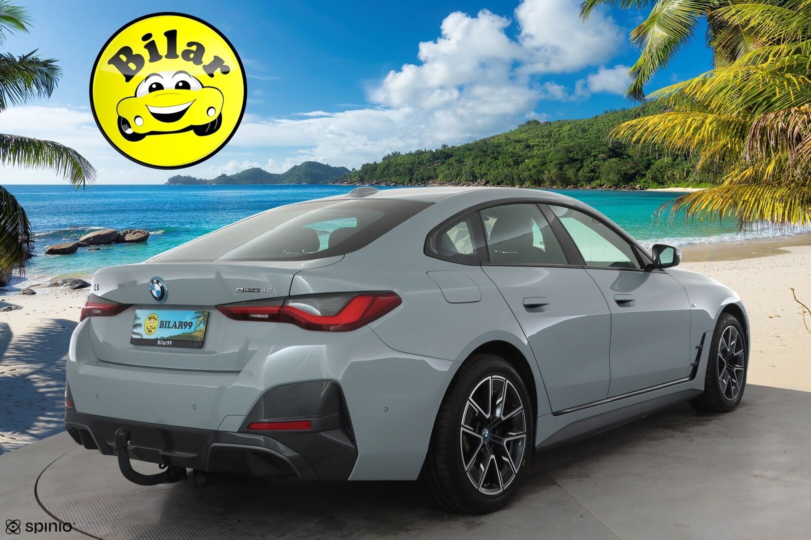 BMW I4 2024 eDrive40, G26, M Sport - | ACC | Lisälämmitin | Koukku | Widescreen | sporttipenkit | P.Kamera | LED | Apple&Android | Merkkihuollettu | Kahdet Renkaat |