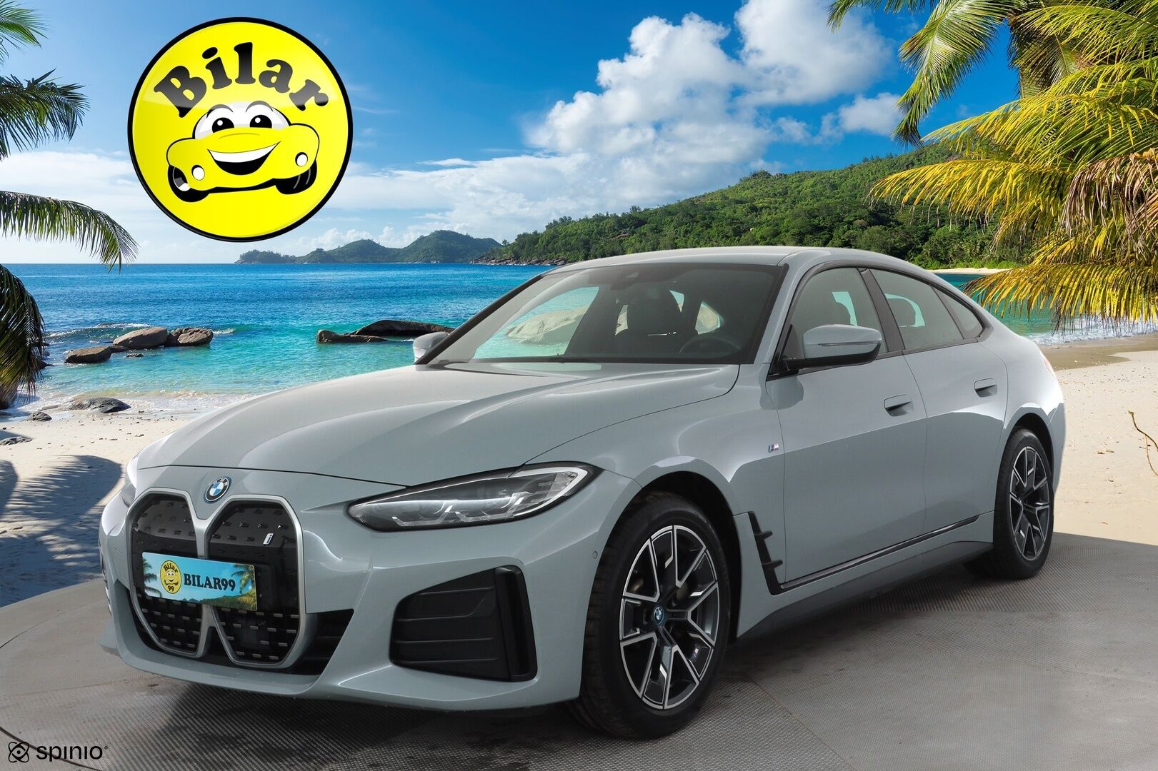 BMW I4 2024 eDrive40, G26, M Sport - | ACC | Lisälämmitin | Koukku | Widescreen | sporttipenkit | P.Kamera | LED | Apple&Android | Merkkihuollettu | Kahdet Renkaat |