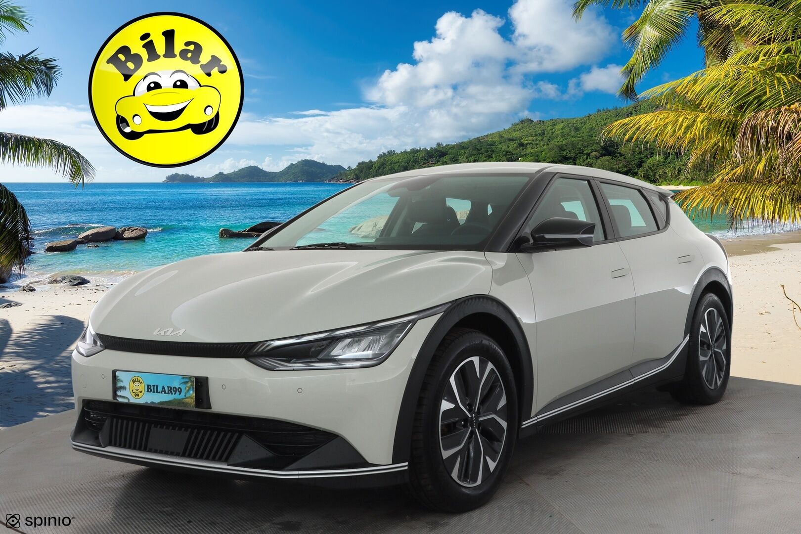 KIA EV6 2023 RWD 77 kWh 229 hv - | ACC | ILP | LED | P.Kamera | Ratinlämmitys | Puolinahat | Widescreen | Apple&Android | Merkkihuollettu | Kahdet Renkaat |