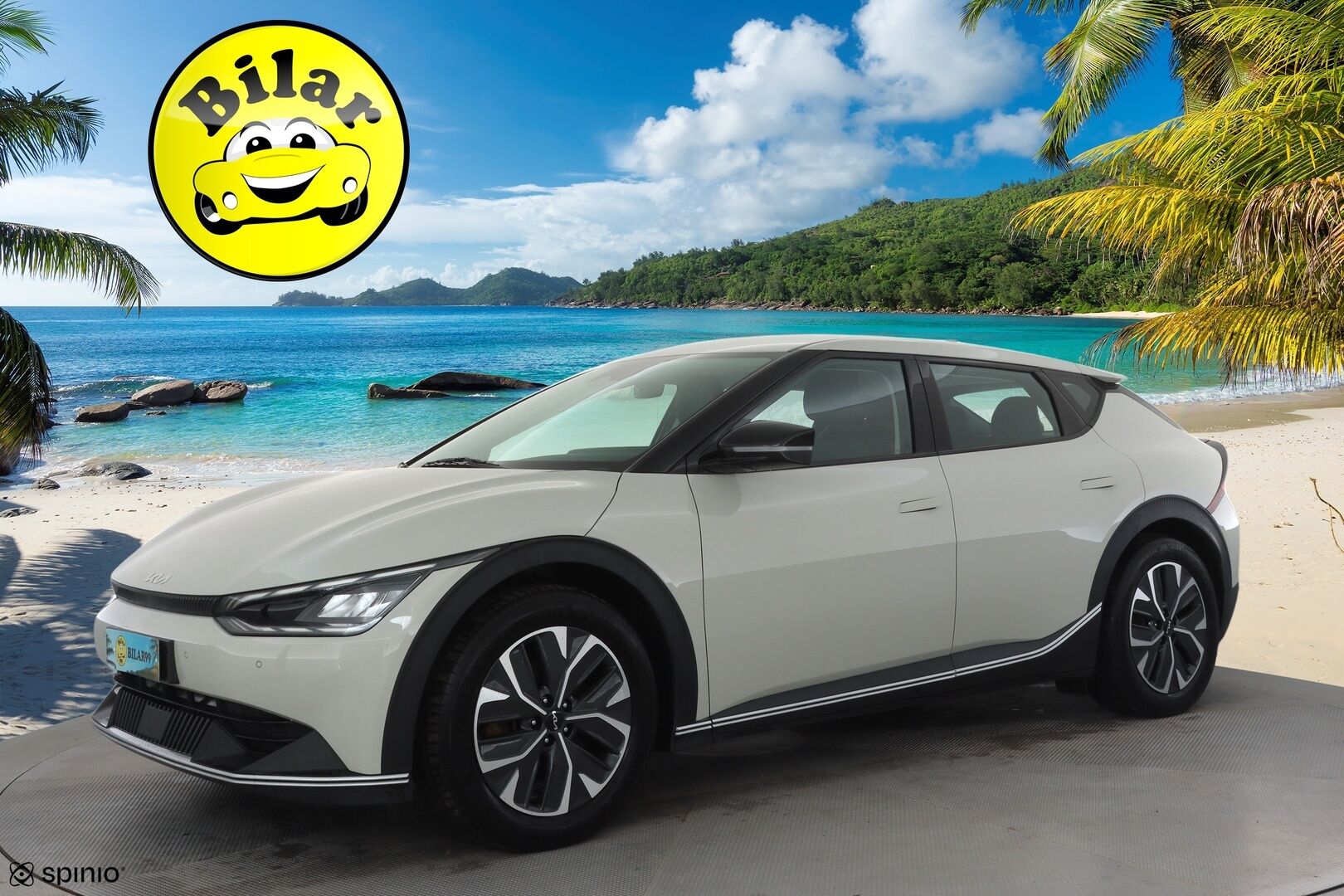 KIA EV6 2023 RWD 77 kWh 229 hv - | ACC | ILP | LED | P.Kamera | Ratinlämmitys | Puolinahat | Widescreen | Apple&Android | Merkkihuollettu | Kahdet Renkaat |