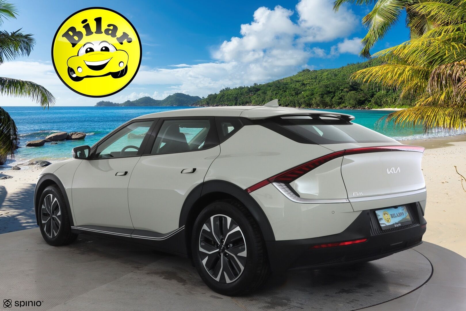 KIA EV6 2023 RWD 77 kWh 229 hv - | ACC | ILP | LED | P.Kamera | Ratinlämmitys | Puolinahat | Widescreen | Apple&Android | Merkkihuollettu | Kahdet Renkaat |