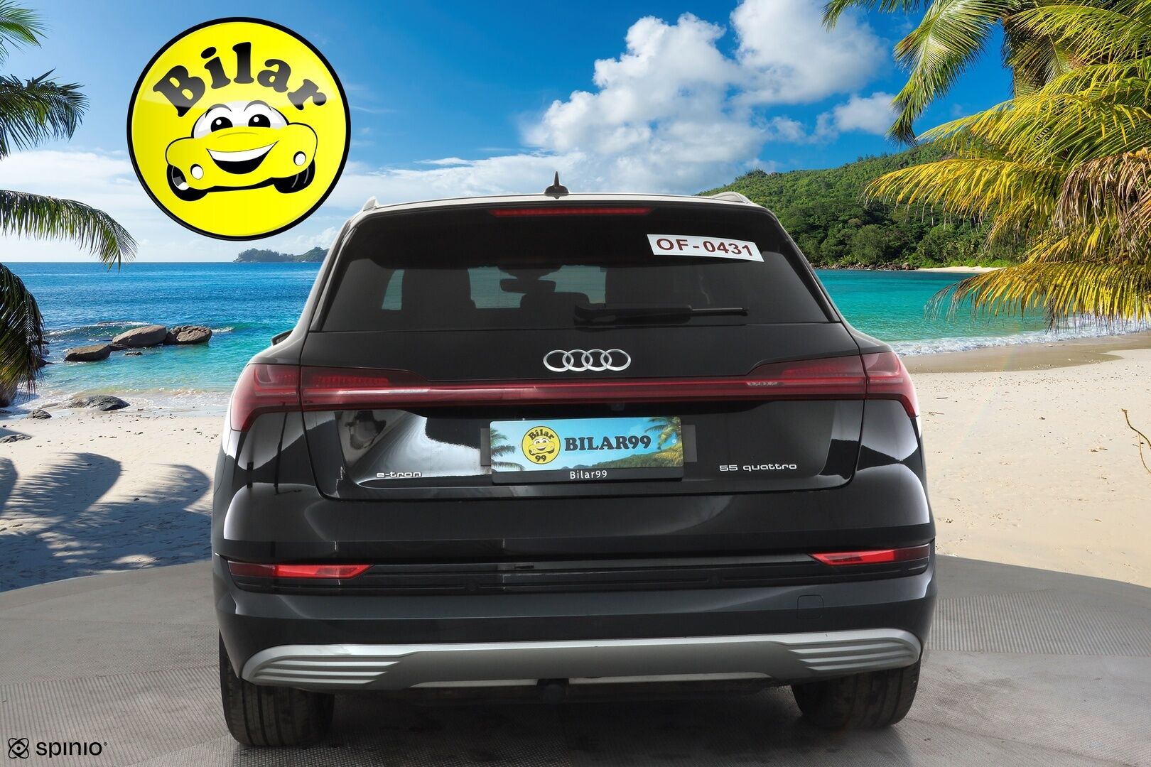 AUDI E-TRON 2023 95kWh 55 Quattro 408hv - | ACC | Lisälämmitin | Koukku | Muistipenkki | P.Kamera | Sporttinahat | Apple&Android | Merkkihuollettu | Kahdet Renkaat | Koti & Kauppalaturi |