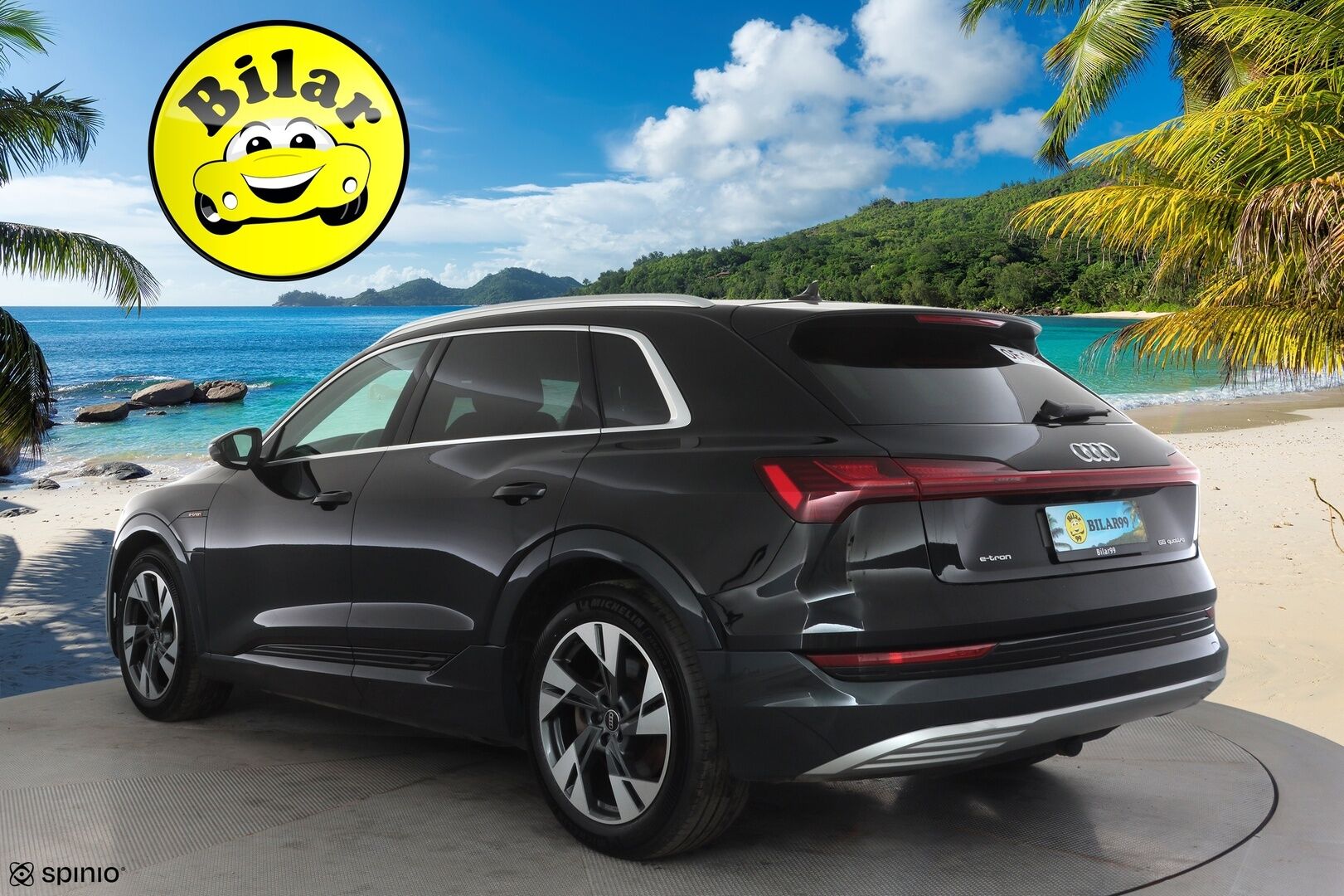 AUDI E-TRON 2023 95kWh 55 Quattro 408hv - | ACC | Lisälämmitin | Koukku | Muistipenkki | P.Kamera | Sporttinahat | Apple&Android | Merkkihuollettu | Kahdet Renkaat | Koti & Kauppalaturi |