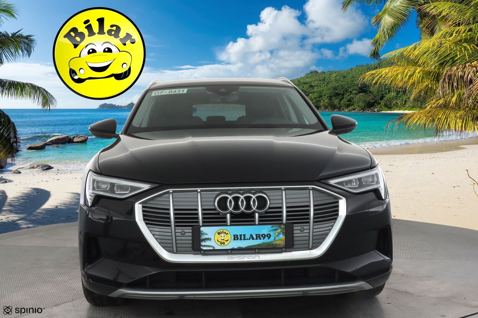 AUDI E-TRON 2023 95kWh 55 Quattro 408hv - | ACC | Lisälämmitin | Koukku | Muistipenkki | P.Kamera | Sporttinahat | Apple&Android | Merkkihuollettu | Kahdet Renkaat | Koti & Kauppalaturi |