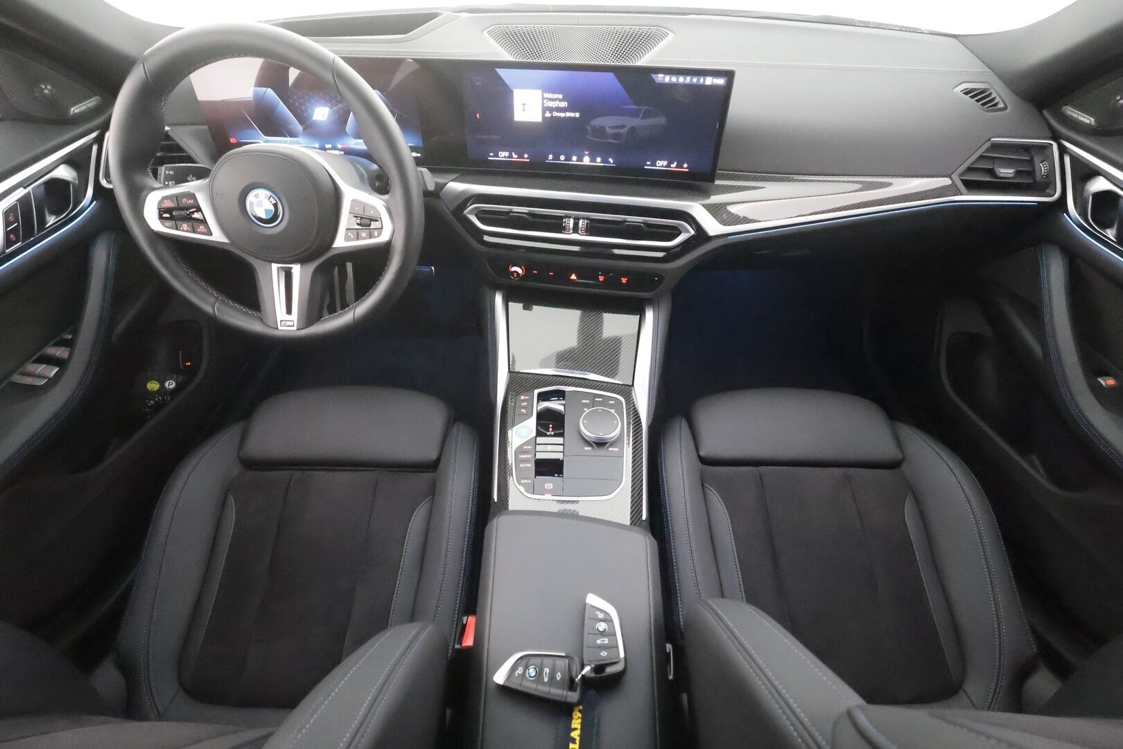 BMW I4 M50 2024 M50 Charged Plus - | ACC | Lisälämmitin | Koukku | H/K | Widescreen | HUD | Muistipenkki | 360-Kamera | LED | Sporttinahat | Comfort access | Apple&Android | Merkkihuollettu | Kahdet Renkaat |