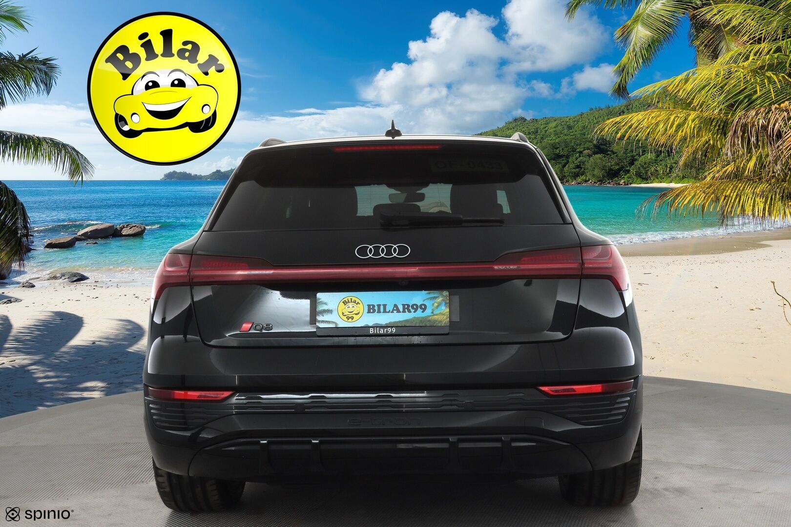 AUDI Q8 E-TRON 2024 55 Quattro S-Line - | ACC | Lisälämmitin | Koukku | Matrix-LED | Panorama | Ilma-alusta | B&O | Muistipenkki | 360-kamera | Keyless | Kahdet Renkaat | Merkkihuollettu |