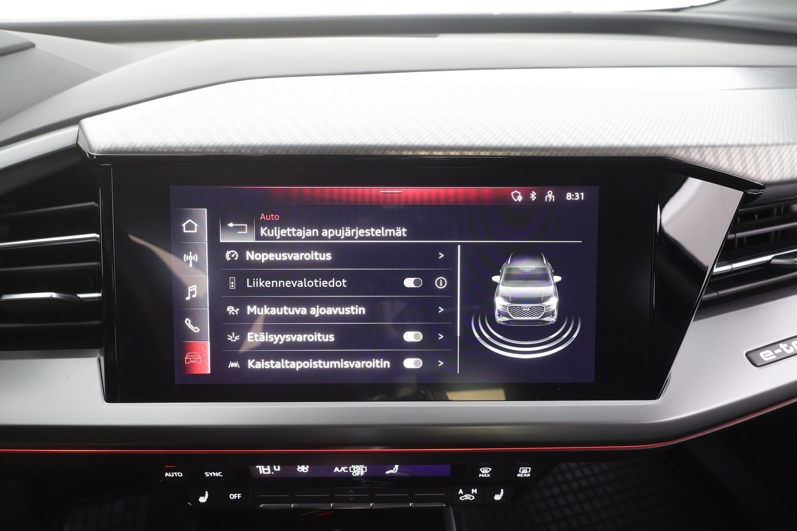 AUDI Q4 E-TRON 2022 50 e-tron quattro - | ACC | ILP | SONOS | Sporttipenkit | P.kamera | Ambient light | Sähk. takaluukku | Kaistavahti | LED | Apple & Android | 2x renkaat aluin | 