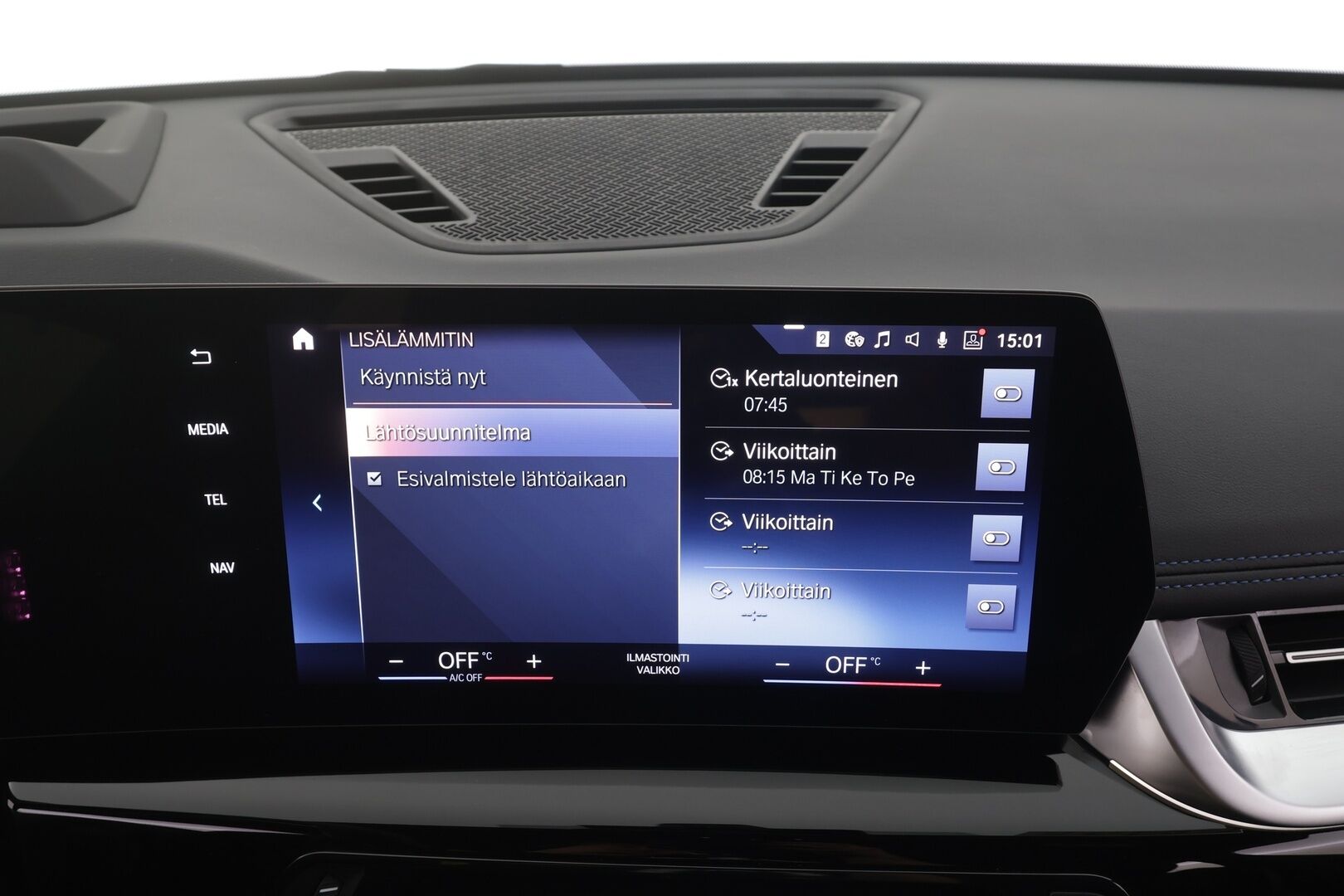 BMW iX1 2023 U11 30 xDrive Charged Plus M-Sport - | ACC | ILP | Koukku | HUD | 360° | Harman/Kardon | Hierovat sporttipenkit | Nahka-alcantara | Comfort Access | BSM | Lane Assist |
