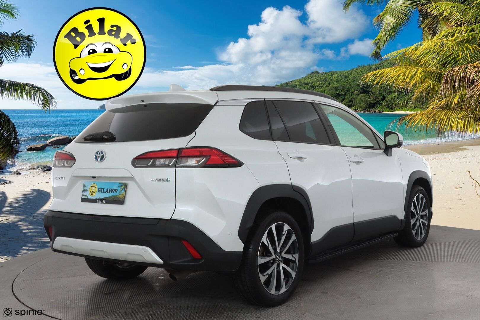 TOYOTA COROLLA CROSS 2023 2.0 Hybrid AWD-i Premium - | ACC | Koukku | Nahkasisusta | Sähköpenkki | 360° | Navi | Digimittaristo | LED | BSM | LDA | RCTA | Keyless | Lämm. ratti | 