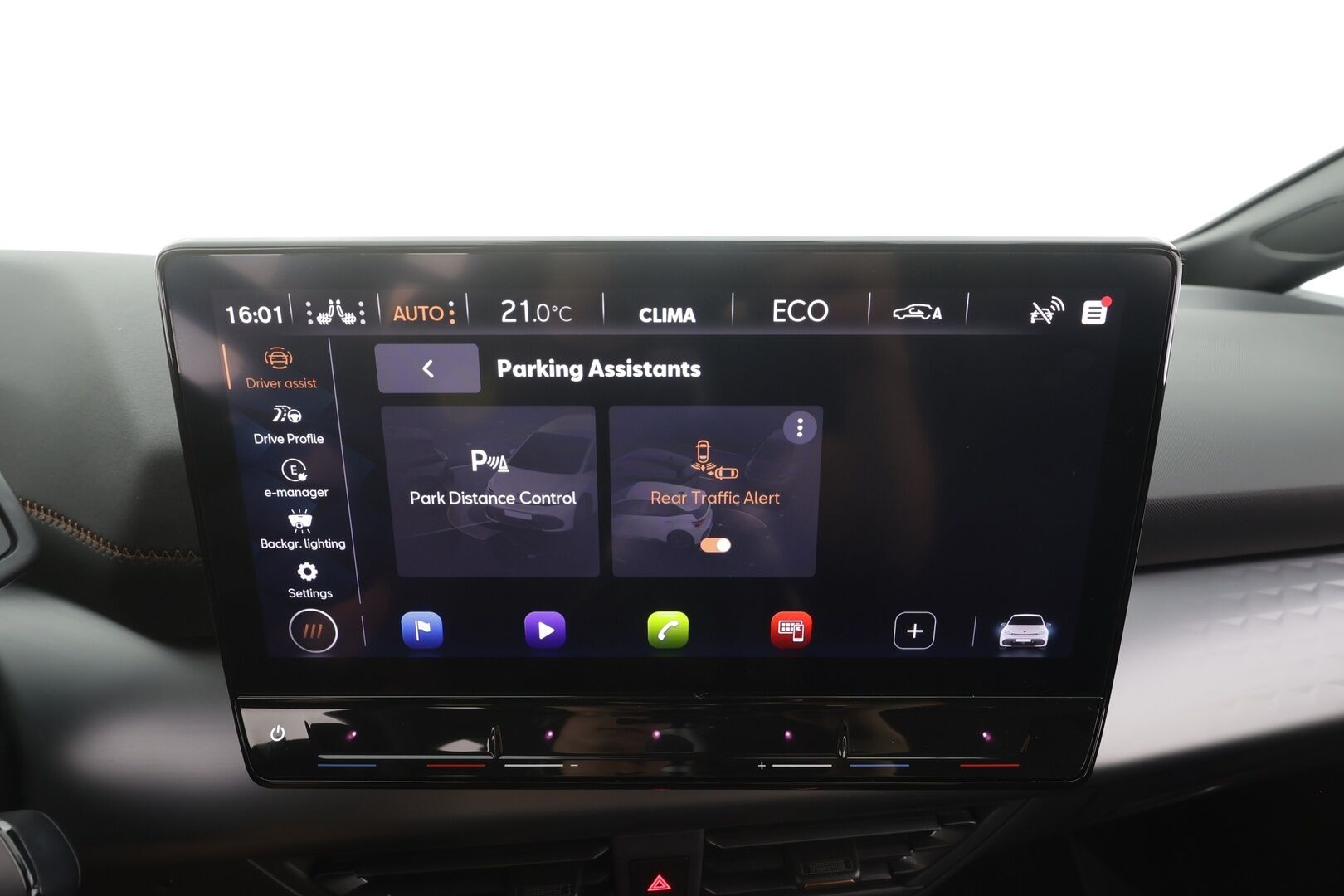 Cupra Born 2023 150 kW 58 kWh - | ACC | ILP | Side Assist | Lane Assist | P.kamera | Apple & Android | LED | Lämm. ratti | Ambient | RCTA | Road sign information | 