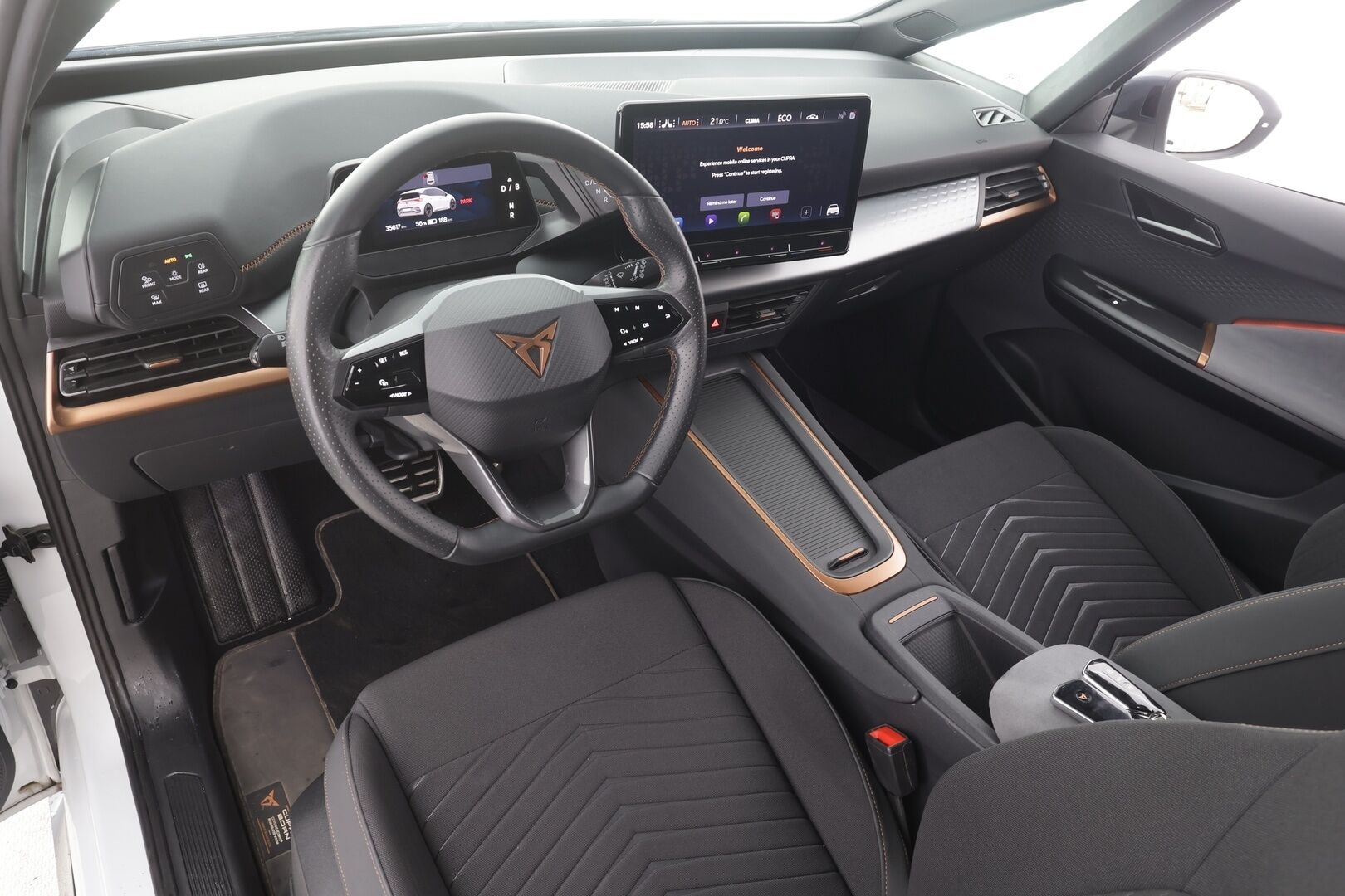 Cupra Born 2023 150 kW 58 kWh - | ACC | ILP | Side Assist | Lane Assist | P.kamera | Apple & Android | LED | Lämm. ratti | Ambient | RCTA | Road sign information | 