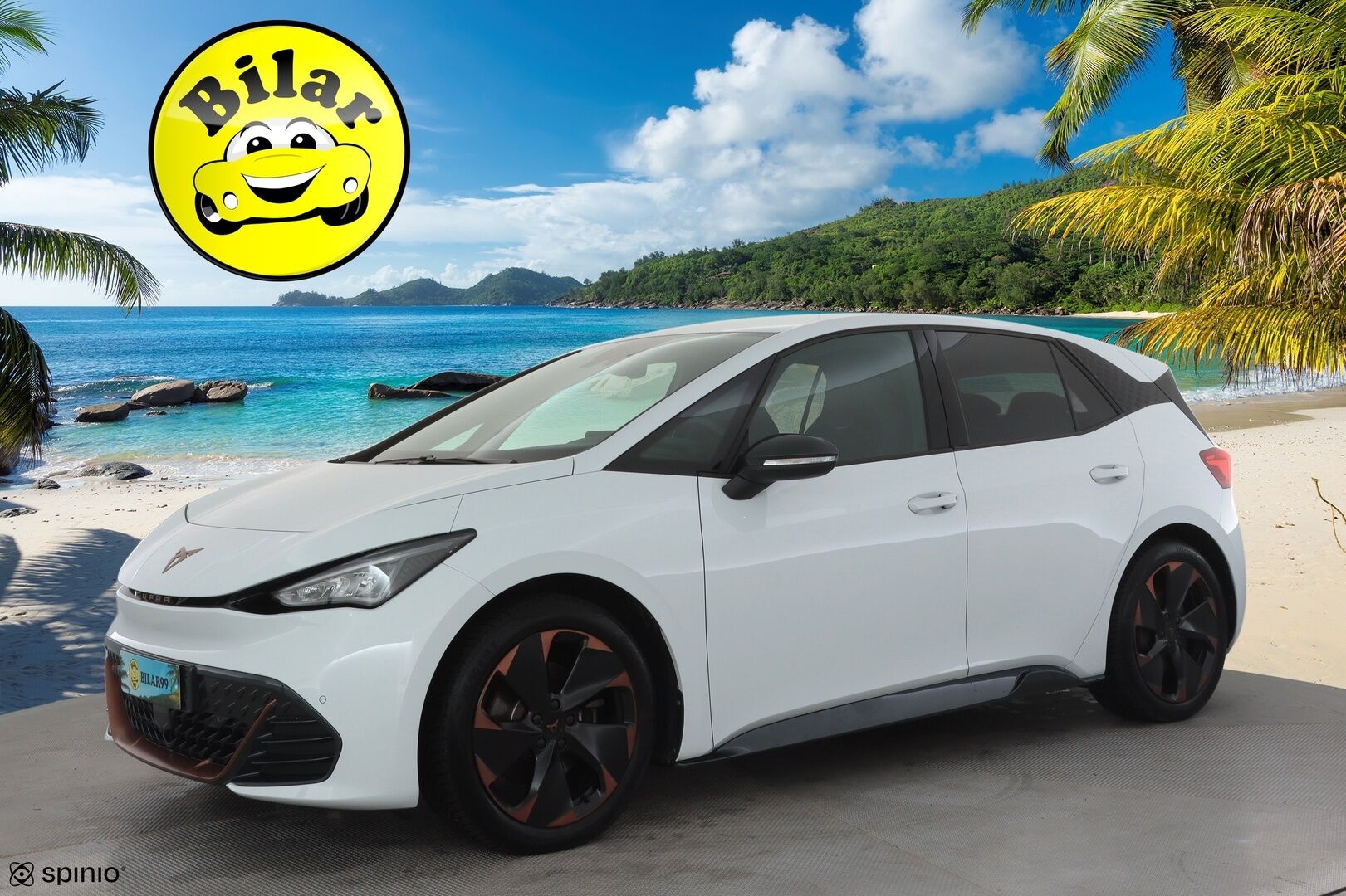 Cupra Born 2023 150 kW 58 kWh - | ACC | ILP | Side Assist | Lane Assist | P.kamera | Apple & Android | LED | Lämm. ratti | Ambient | RCTA | Road sign information | 