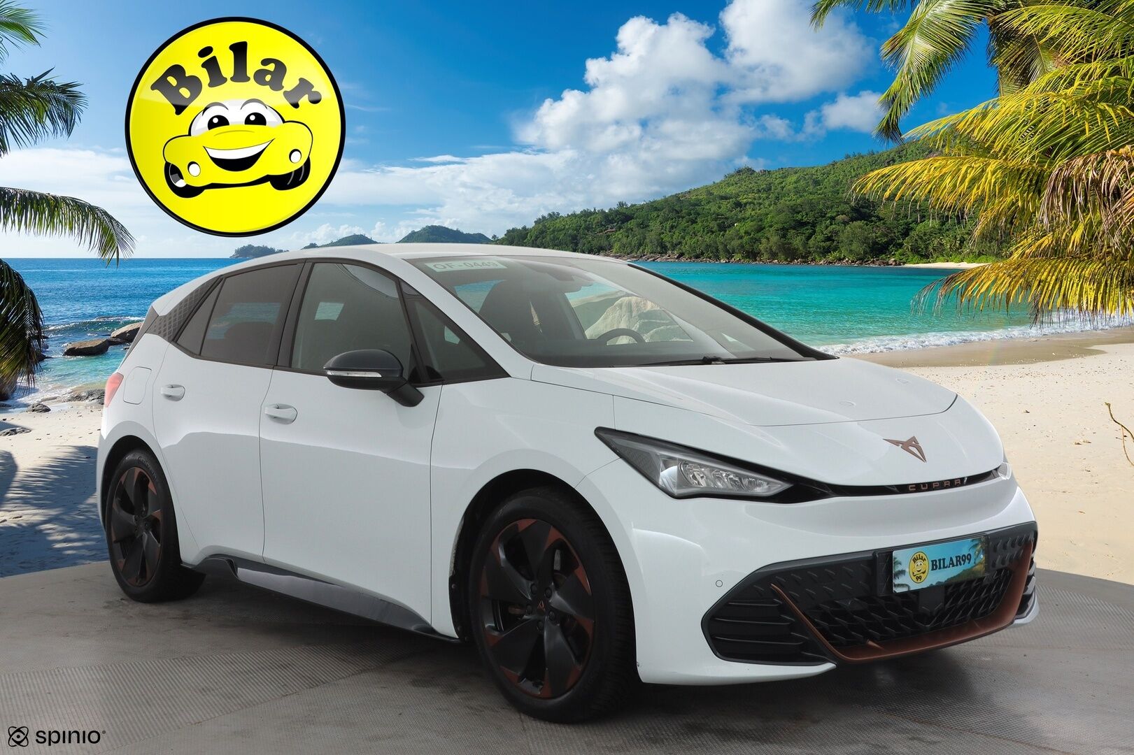 Cupra Born 2023 150 kW 58 kWh - | ACC | ILP | Side Assist | Lane Assist | P.kamera | Apple & Android | LED | Lämm. ratti | Ambient | RCTA | Road sign information | 