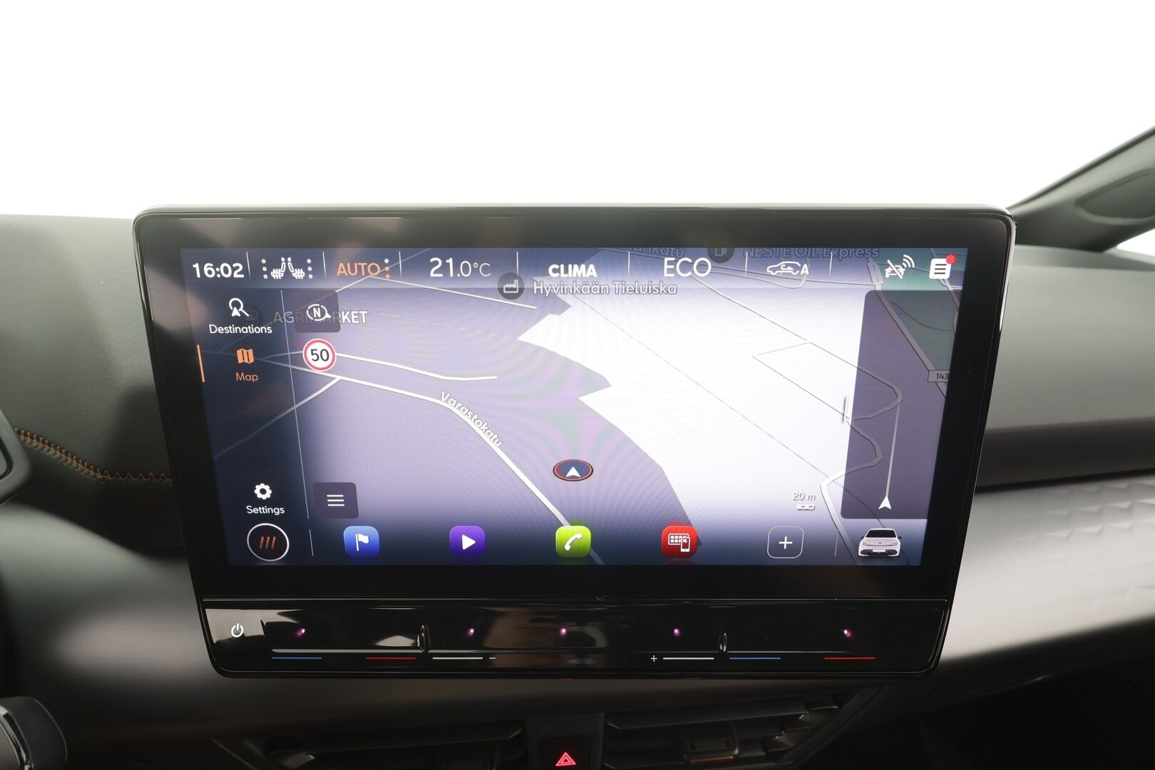 Cupra Born 2023 150 kW 58 kWh - | ACC | ILP | Side Assist | Lane Assist | P.kamera | Apple & Android | LED | Lämm. ratti | Ambient | RCTA | Road sign information | 