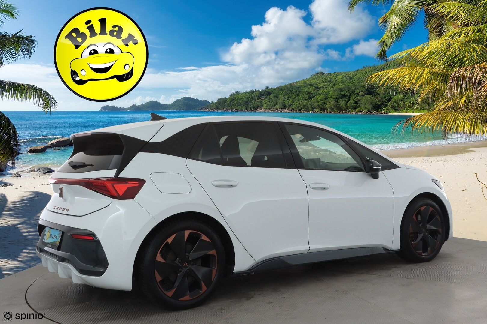Cupra Born 2023 150 kW 58 kWh - | ACC | ILP | Side Assist | Lane Assist | P.kamera | Apple & Android | LED | Lämm. ratti | Ambient | RCTA | Road sign information | 