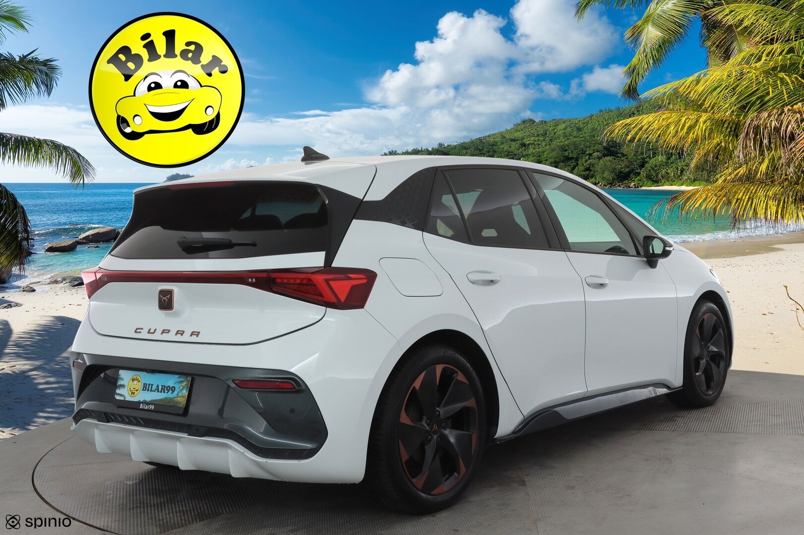 Cupra Born 2023 150 kW 58 kWh - | ACC | ILP | Side Assist | Lane Assist | P.kamera | Apple & Android | LED | Lämm. ratti | Ambient | RCTA | Road sign information | 
