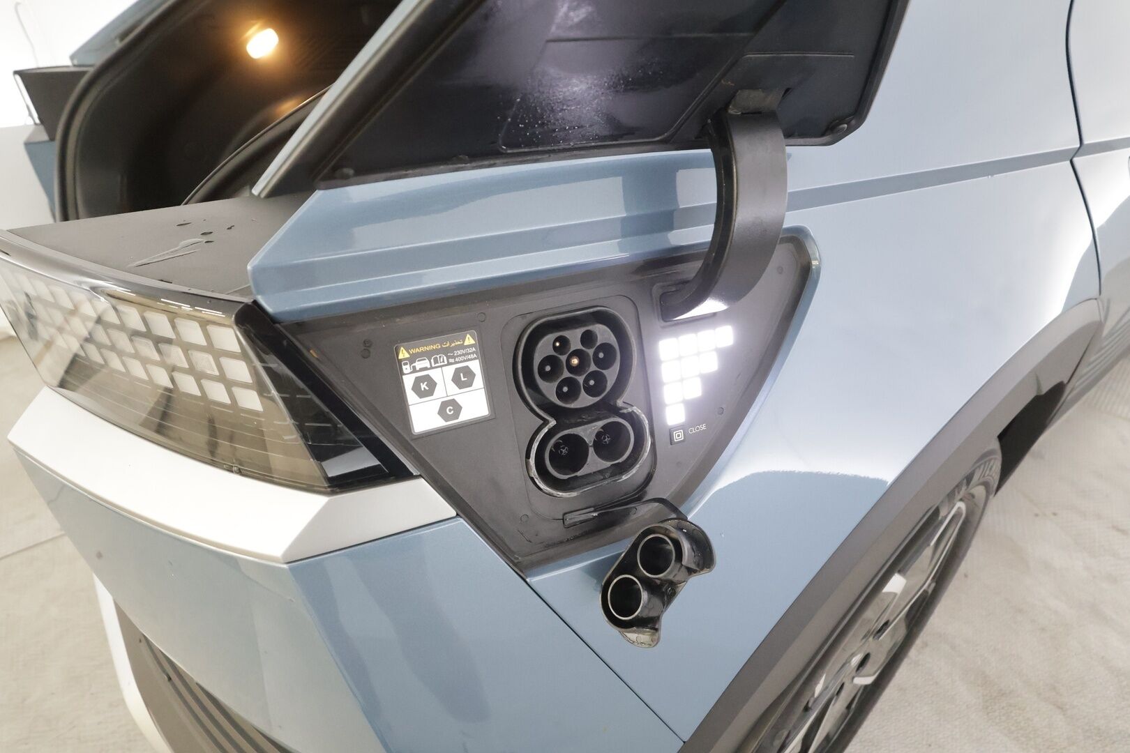 HYUNDAI IONIQ 5 2023 58 kWh AWD - | ACC | ILP | HDA | P.kamera | LED | HBA | Apple & Android | Bluetooth | Lämm. ratti | 2x kaapelit | 2x renkaat aluin | Merkkihuollot | 