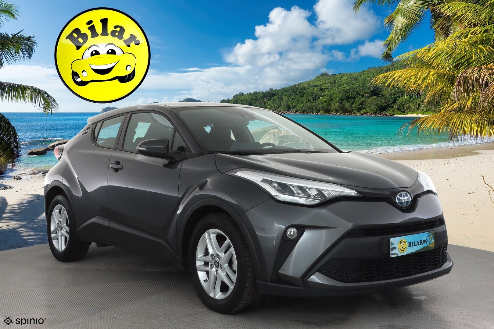 Toyota C-HR 2023 1,8 Hybrid Active - | ACC | LED | P.kamera ja tutkat | Lane Assist | Apple & Android | BT | Aut. pitkät | Penkinlämmittimet | RSA | PCS | Merkkihuollot | ALV |