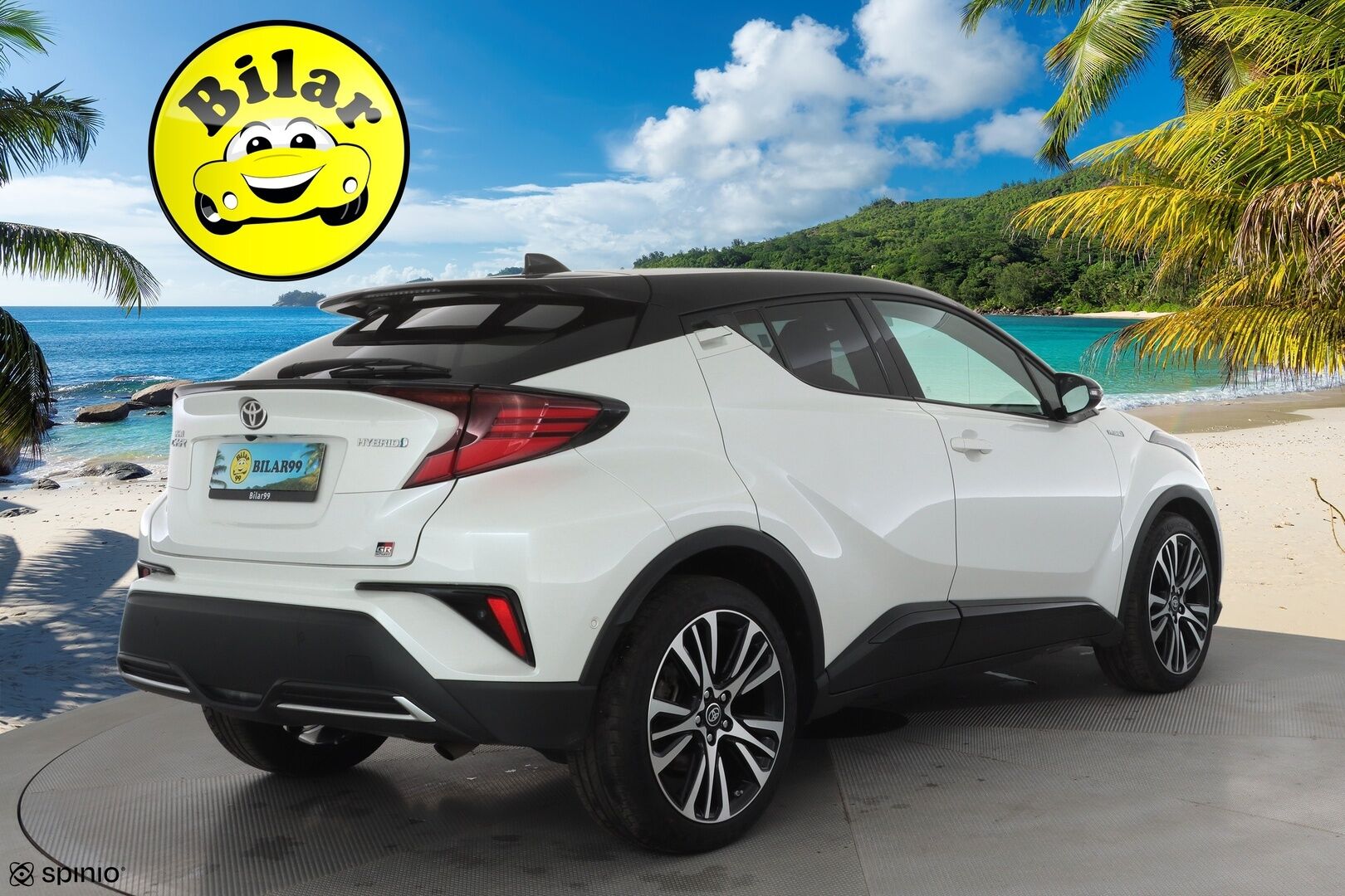 Toyota C-HR 2022 1,8 Hybrid GR Sport - | ACC | LED | P.Kamera | Sähköpenkki | Navi | Ratinlämmitys | Puolinahat | Apple&Android | 