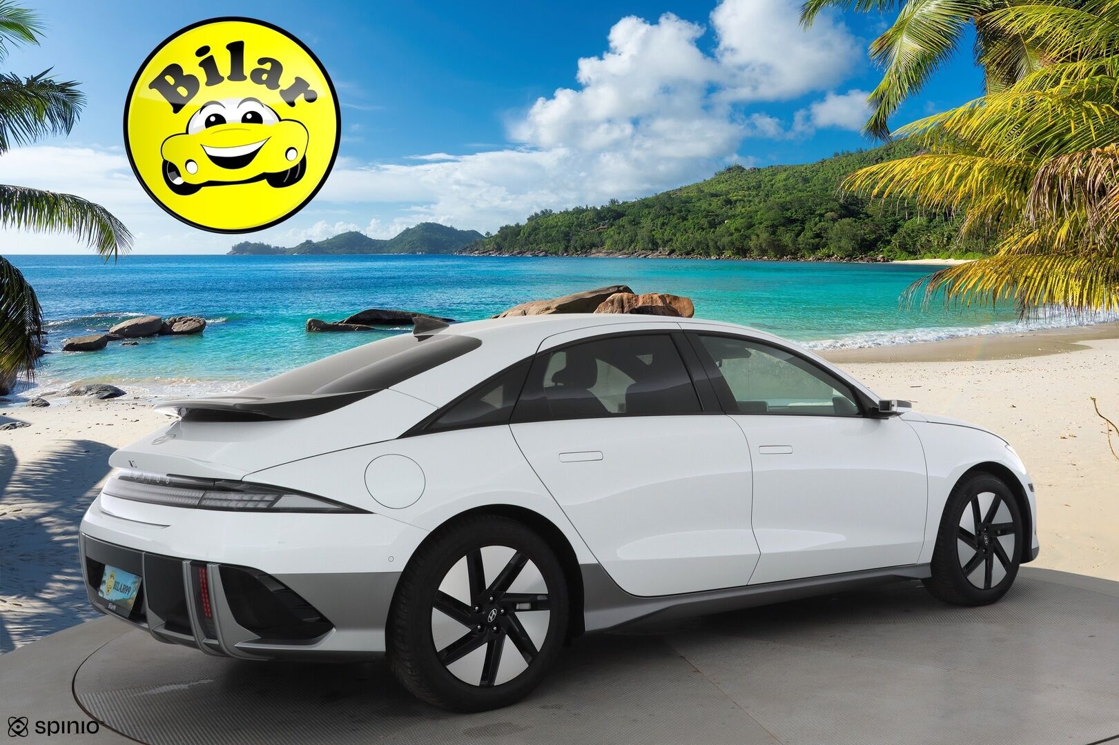 Hyundai IONIQ 6 2024 77 kWh 325 hv AWD Ultimate - | ACC | ILP | HUD | 360° | Bose | Ilm. sähkönahat | Matrix | Kamerapeilit | HDA | BSM | Ambient light | Sähk. takaluukku | Keyless | Lämm. ratti |