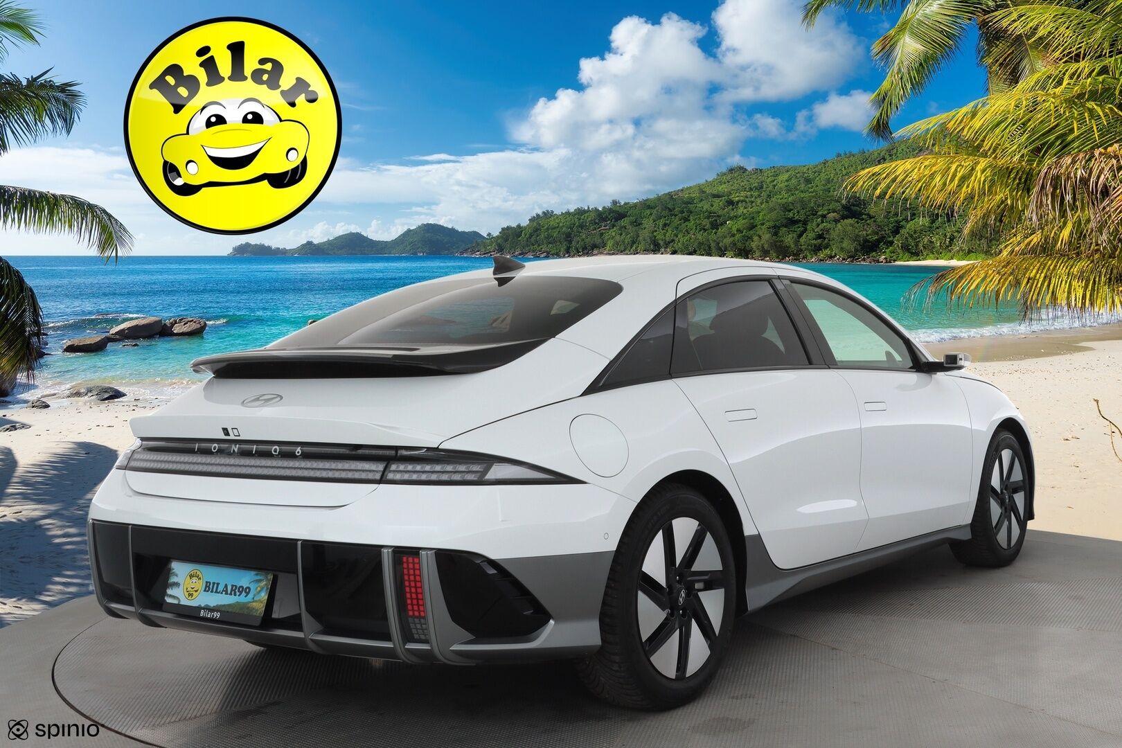 Hyundai IONIQ 6 2024 77 kWh 325 hv AWD Ultimate - | ACC | ILP | HUD | 360° | Bose | Ilm. sähkönahat | Matrix | Kamerapeilit | HDA | BSM | Ambient light | Sähk. takaluukku | Keyless | Lämm. ratti |