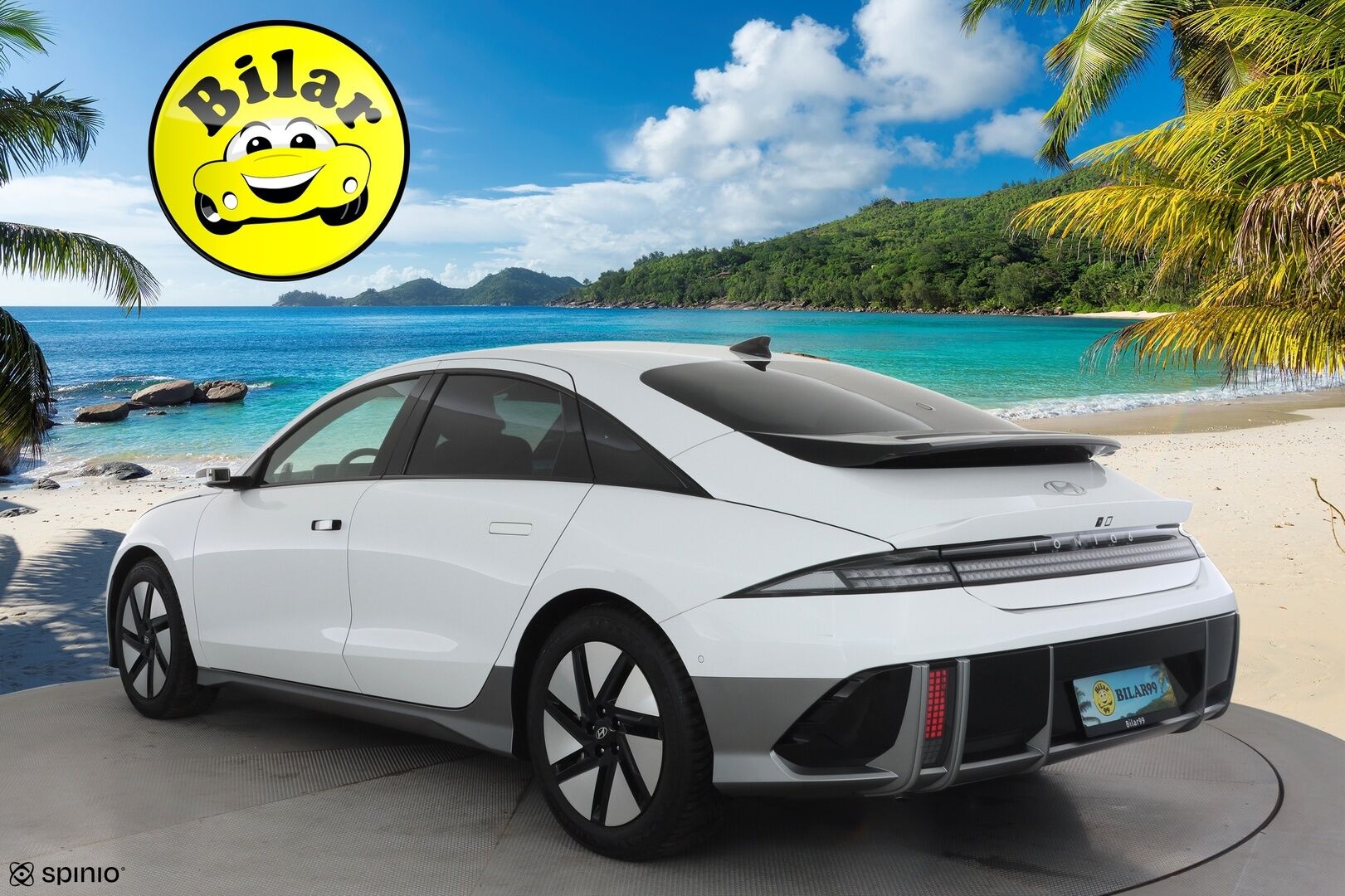 Hyundai IONIQ 6 2024 77 kWh 325 hv AWD Ultimate - | ACC | ILP | HUD | 360° | Bose | Ilm. sähkönahat | Matrix | Kamerapeilit | HDA | BSM | Ambient light | Sähk. takaluukku | Keyless | Lämm. ratti |